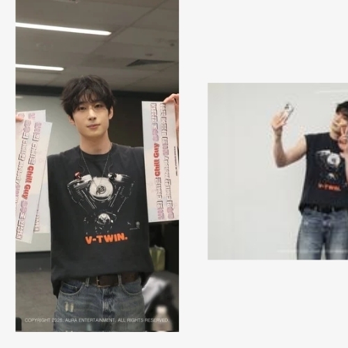 Recent activity shot of Han Seungwoo