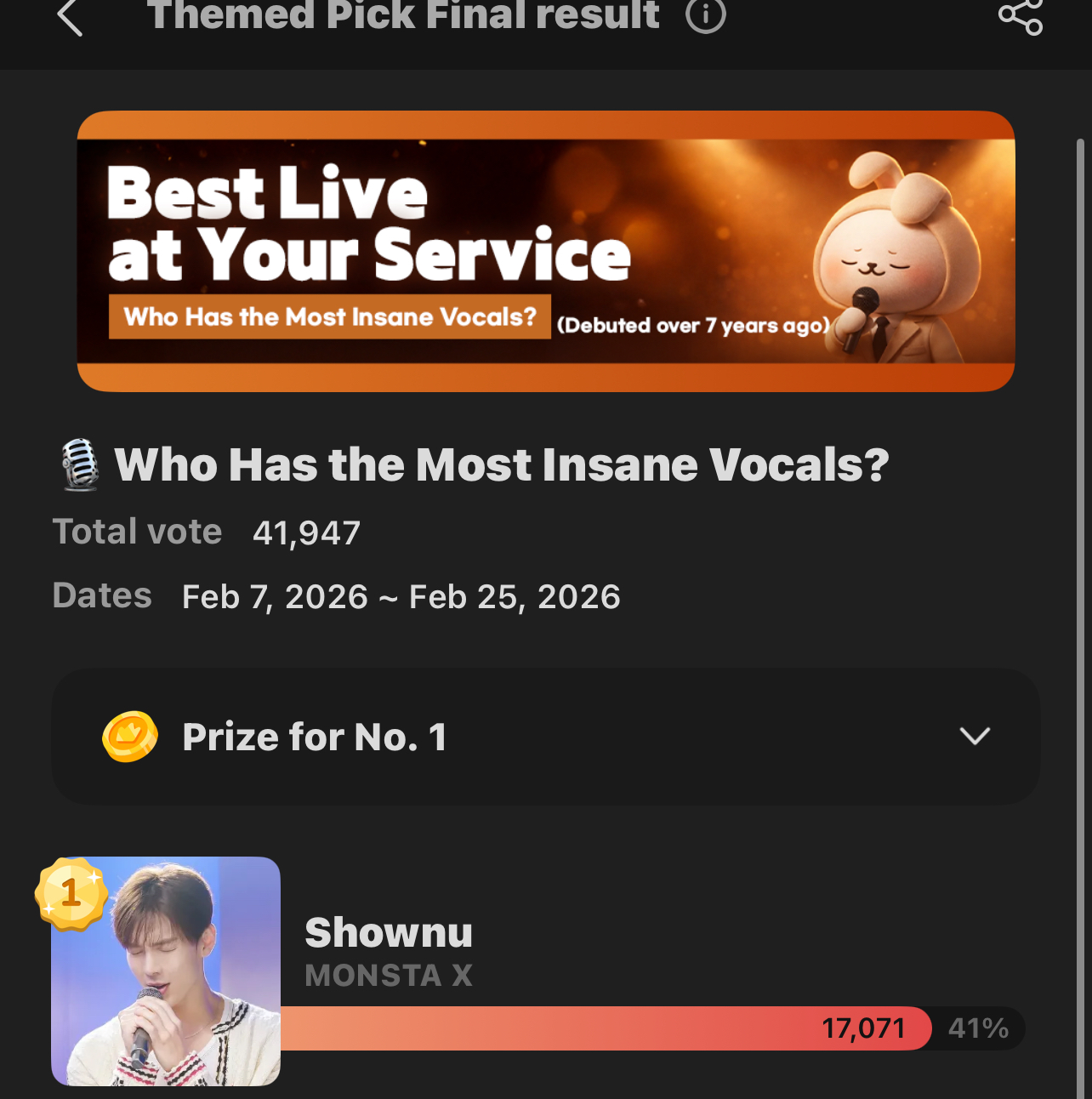 Latest photo of MONSTA X