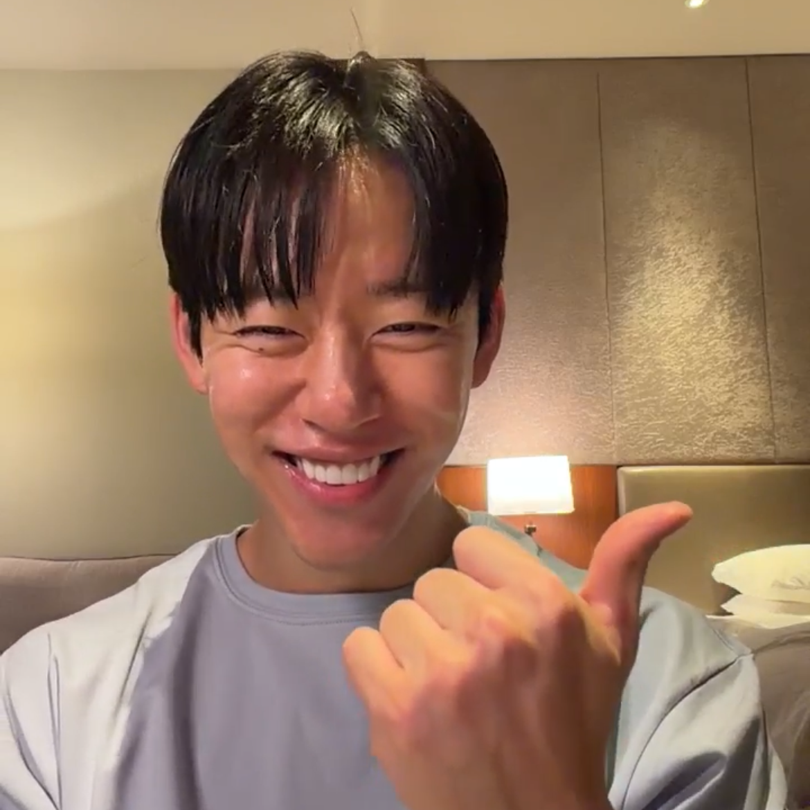 A moment captured by Daehyun (B.A.P)'s fan