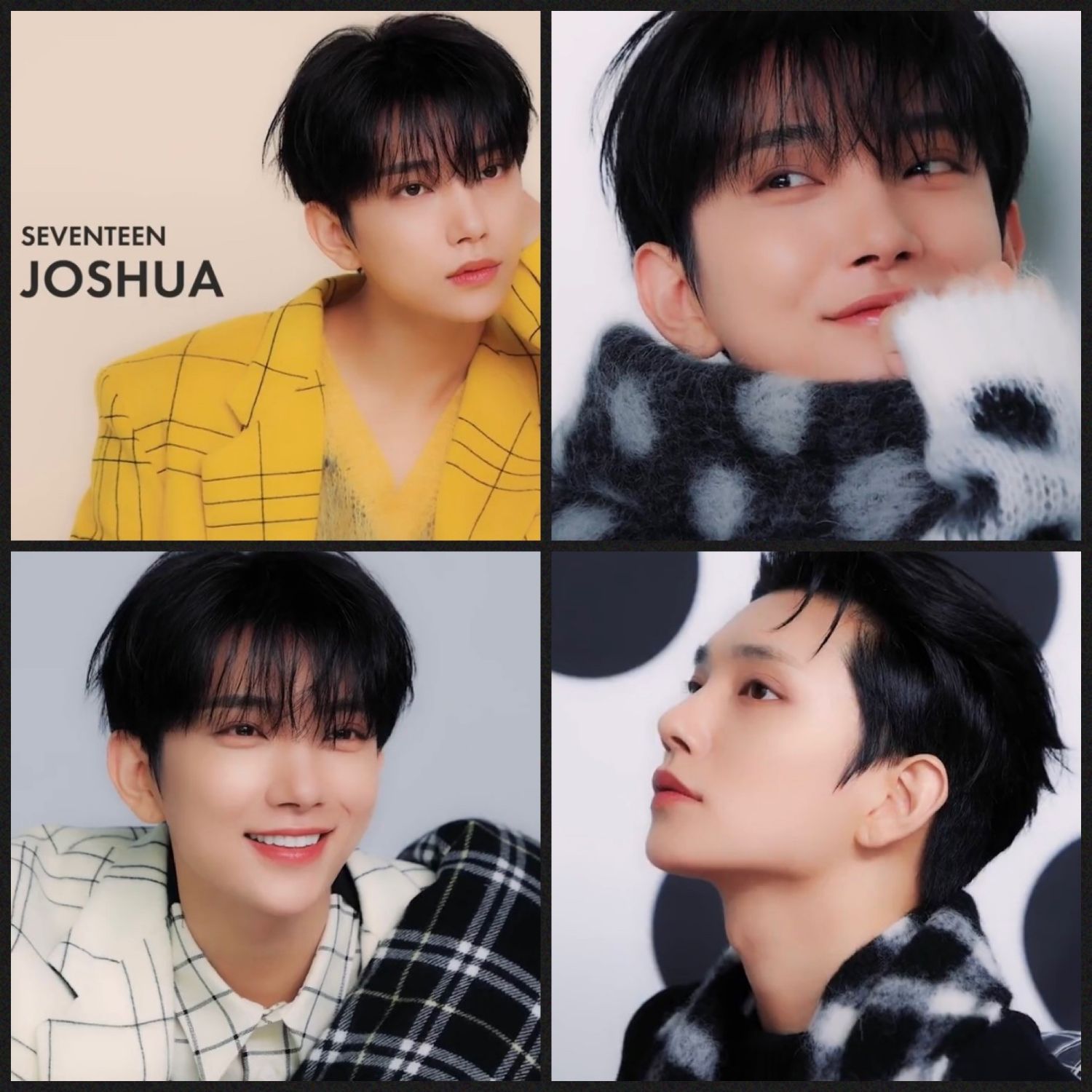 Recent activity shot of Joshua (SEVENTEEN)