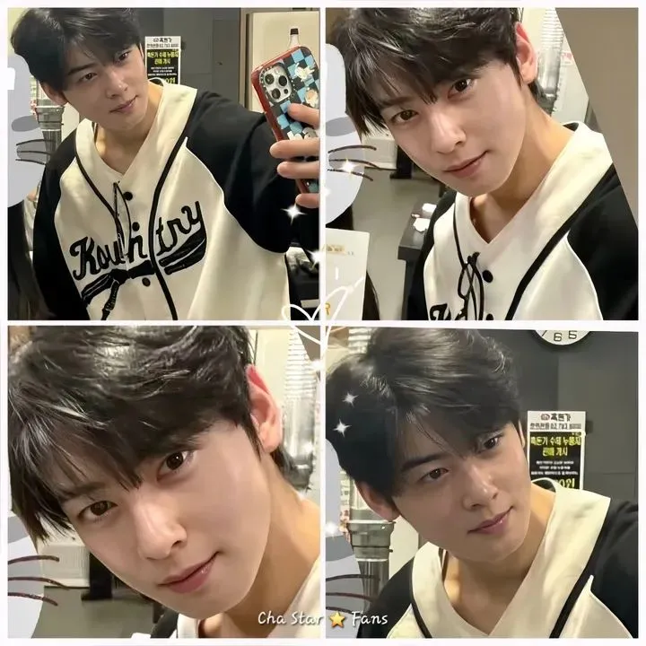 A moment captured by Eunwoo (ASTRO)'s fan