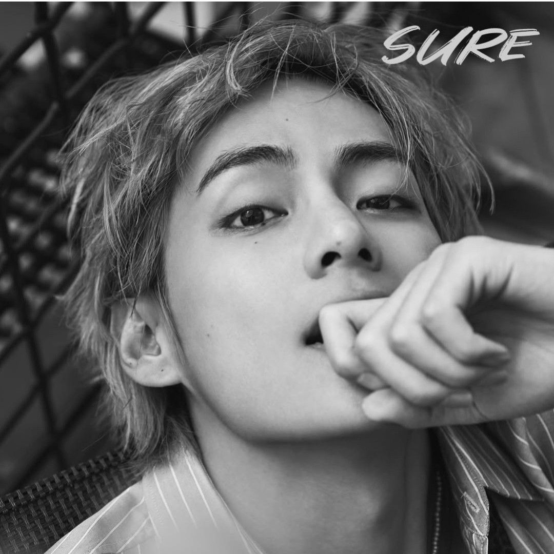 A moment captured by V (BTS)'s fan