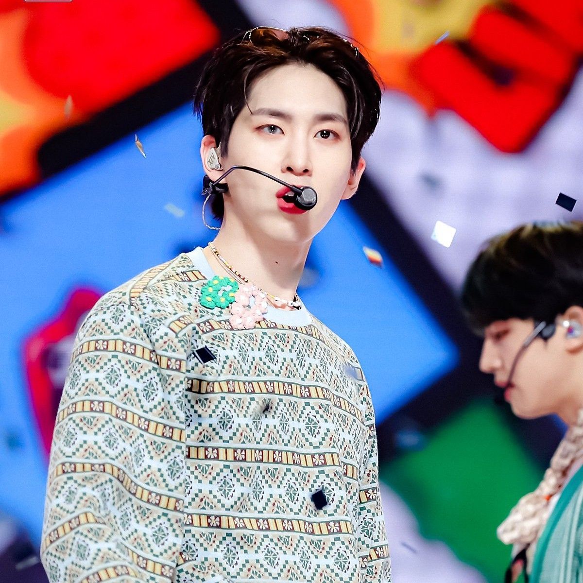 Recent activity shot of Shinwon (PENTAGON)