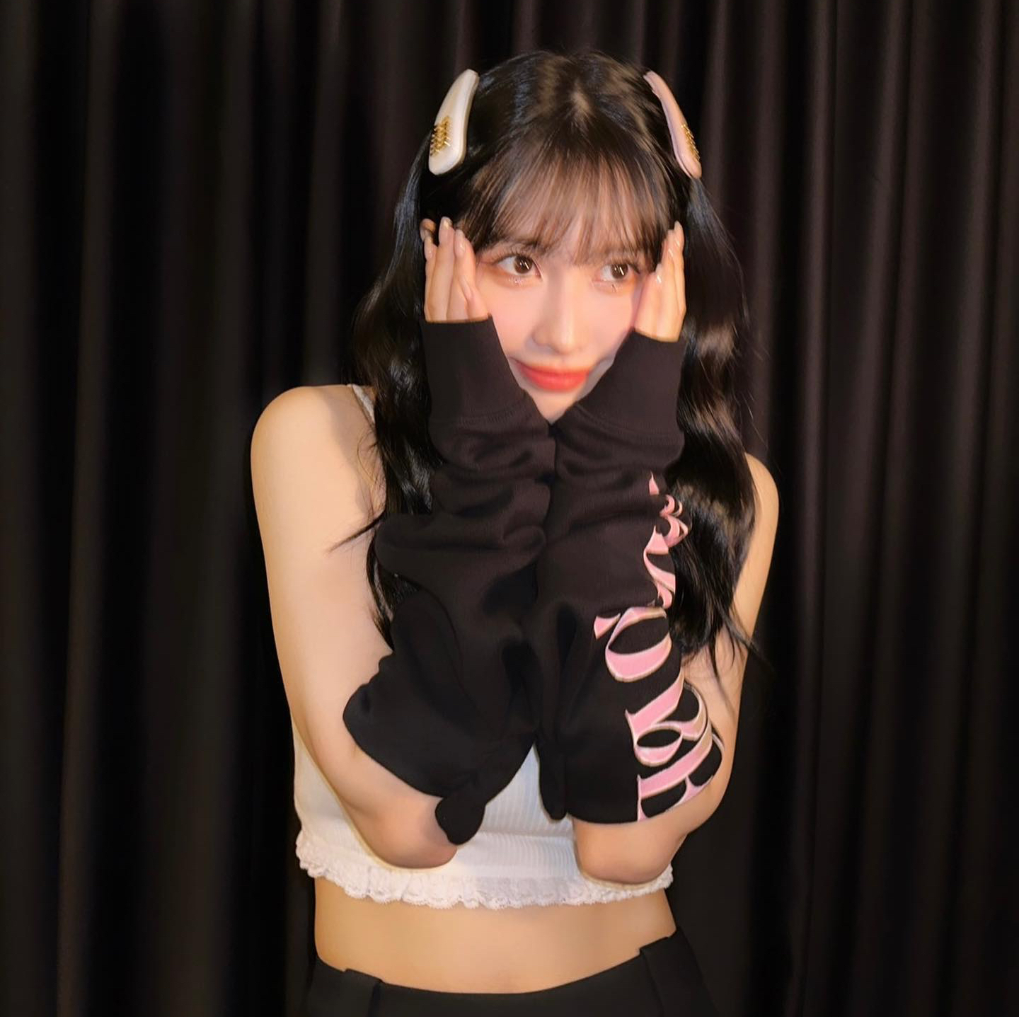 Momo (TWICE)粉丝拍下的瞬间