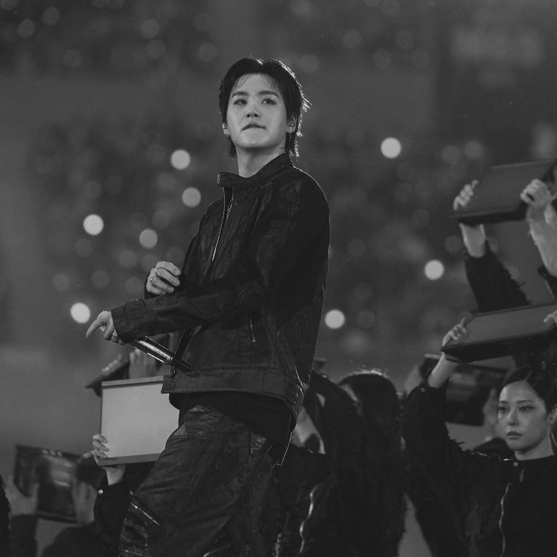 Potret di balik layar SUGA (BTS)
