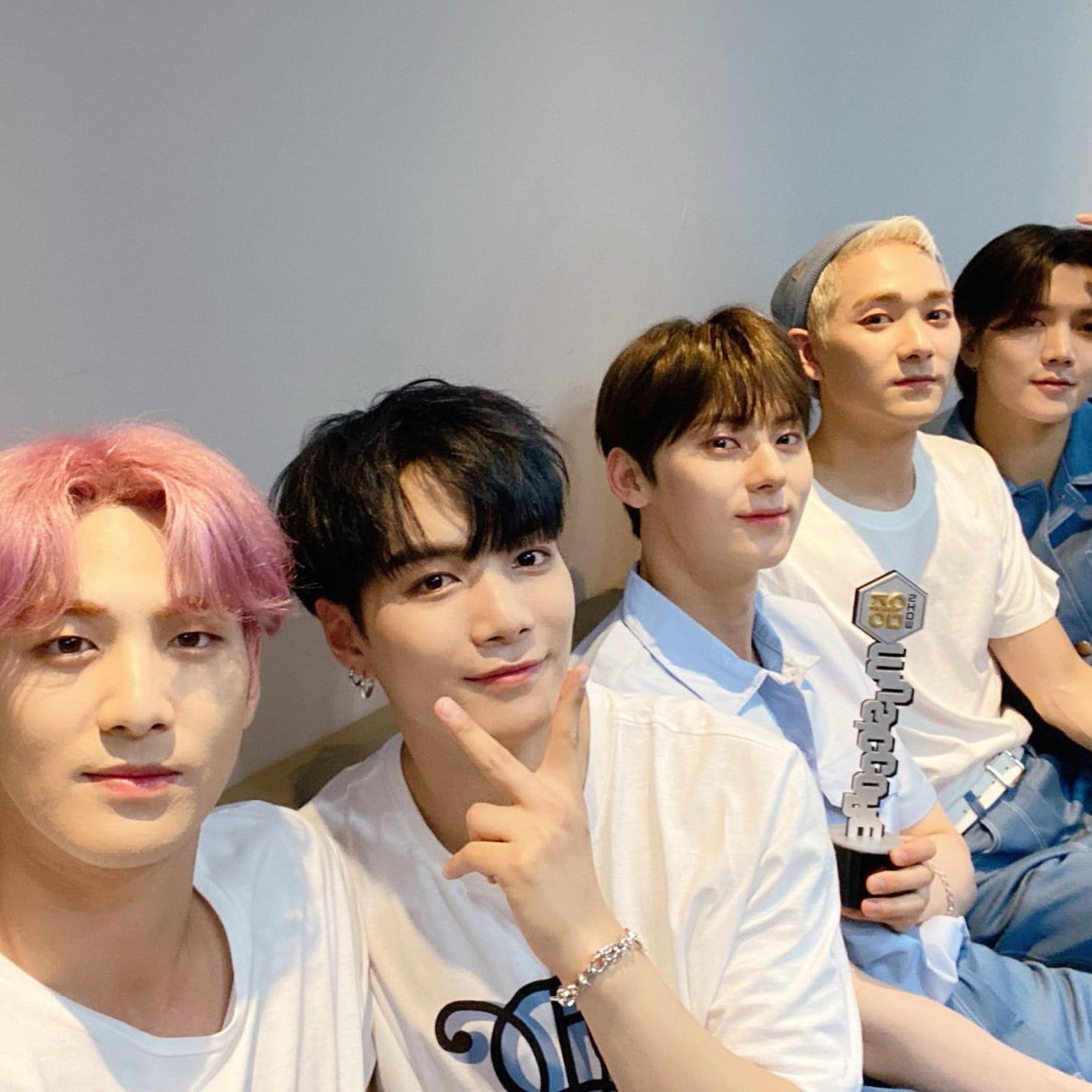 Recent activity shot of NU'EST