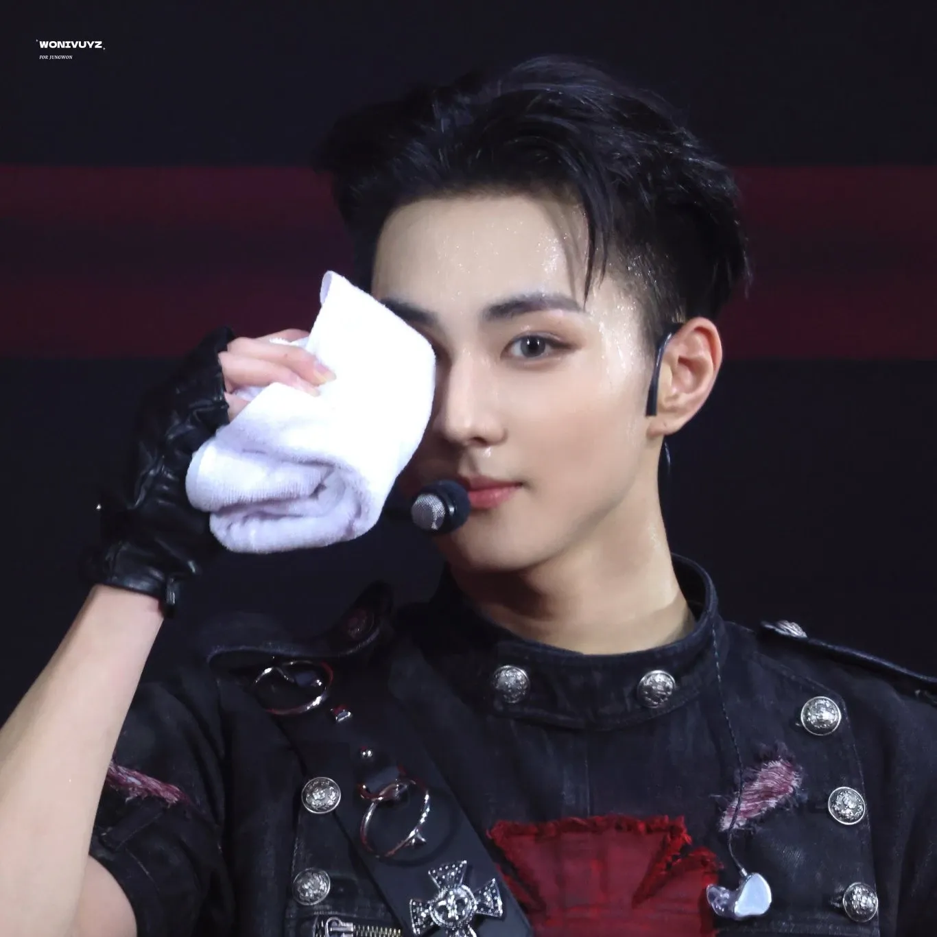 A moment captured by Jungwon (ENHYPEN)'s fan