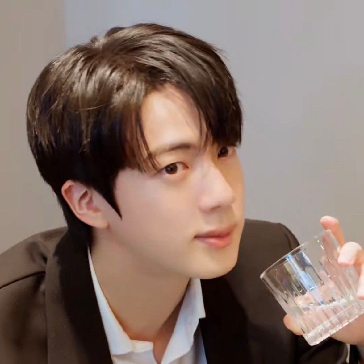 A moment captured by Jin (BTS)'s fan