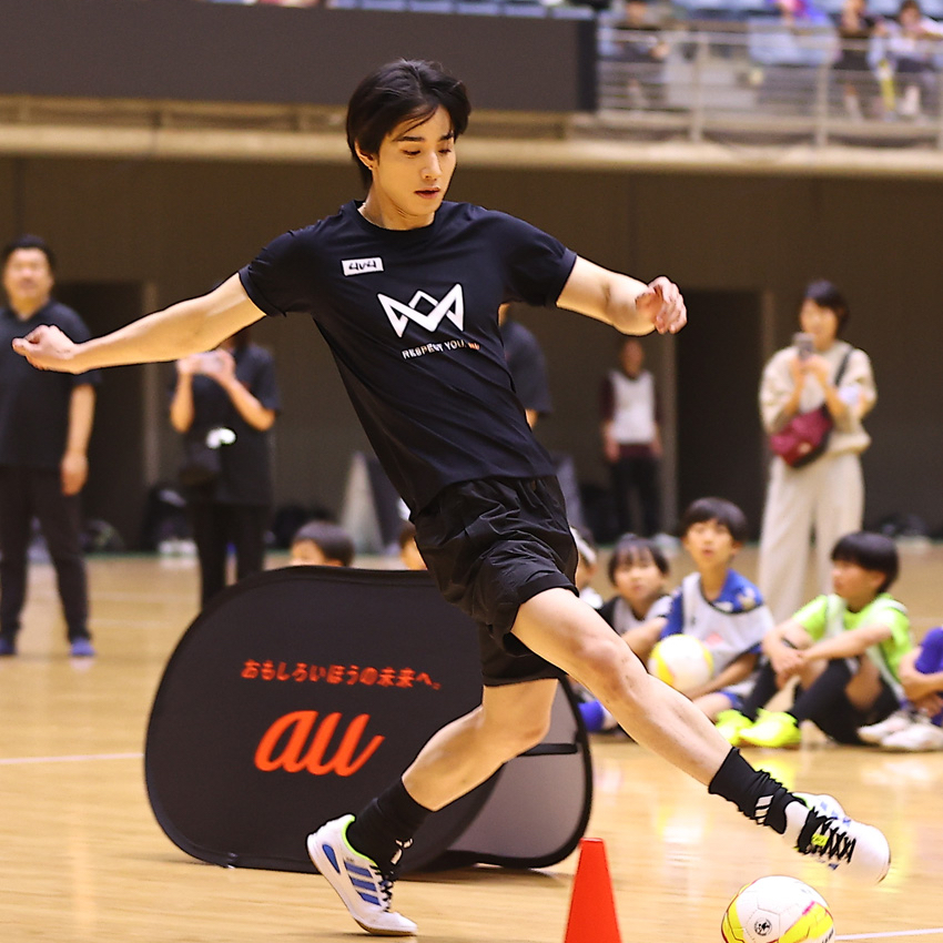Recent activity shot of Sato Keigo (JO1)