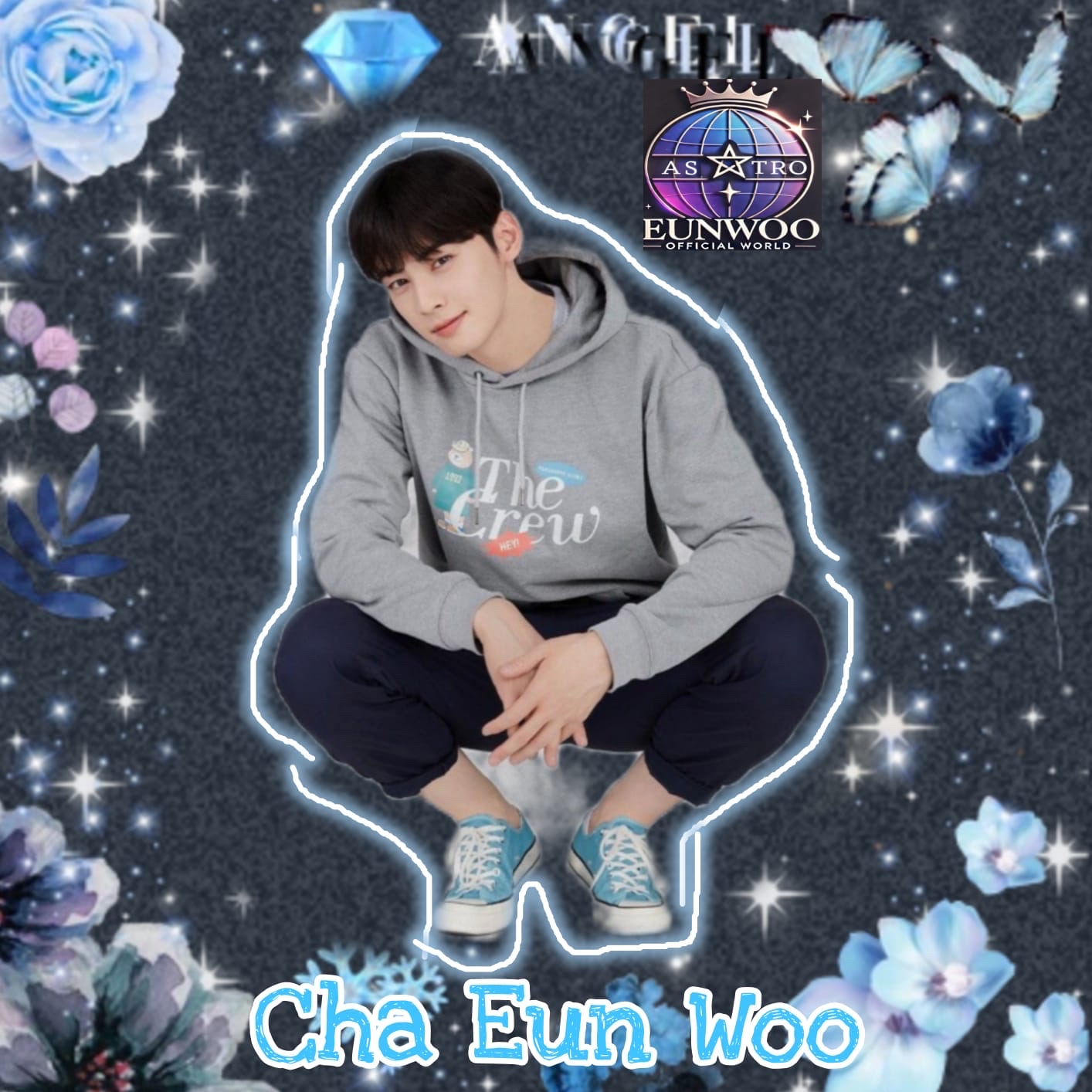 A moment captured by Eunwoo (ASTRO)'s fan