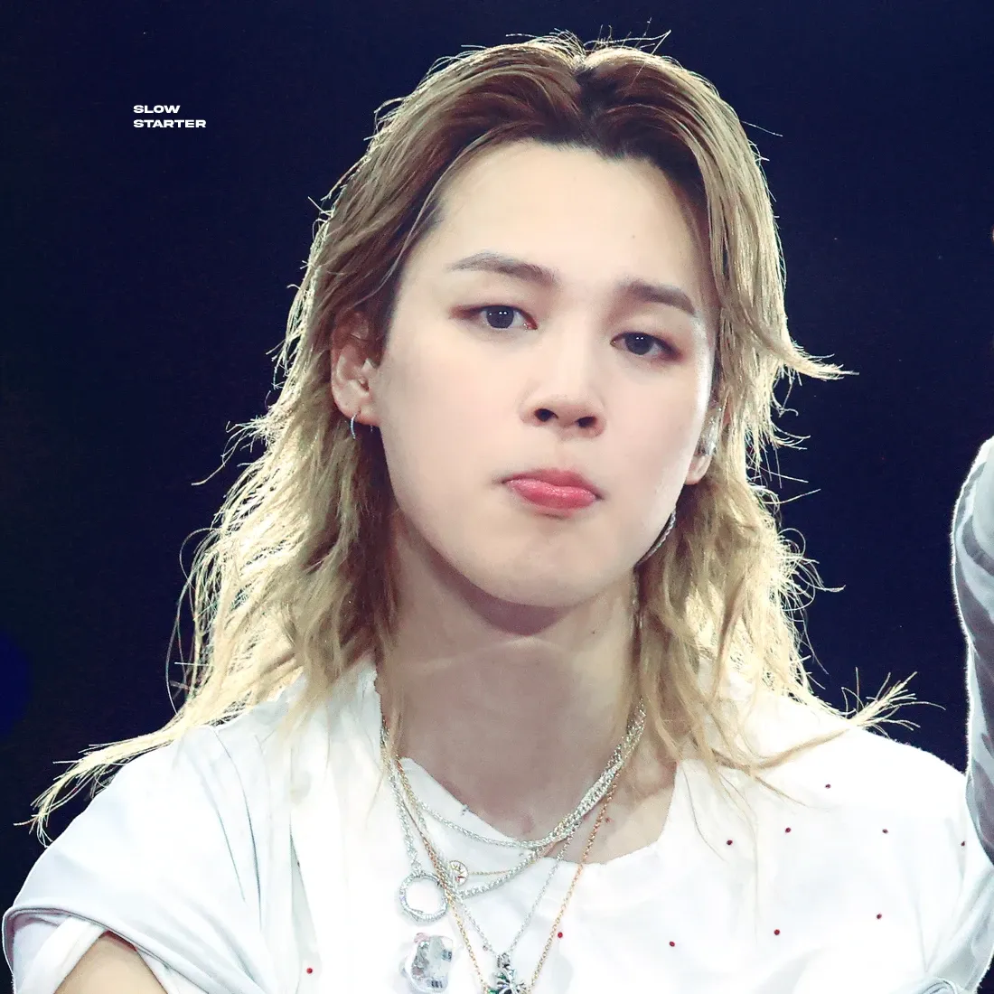 Recent activity shot of Jimin (BTS)
