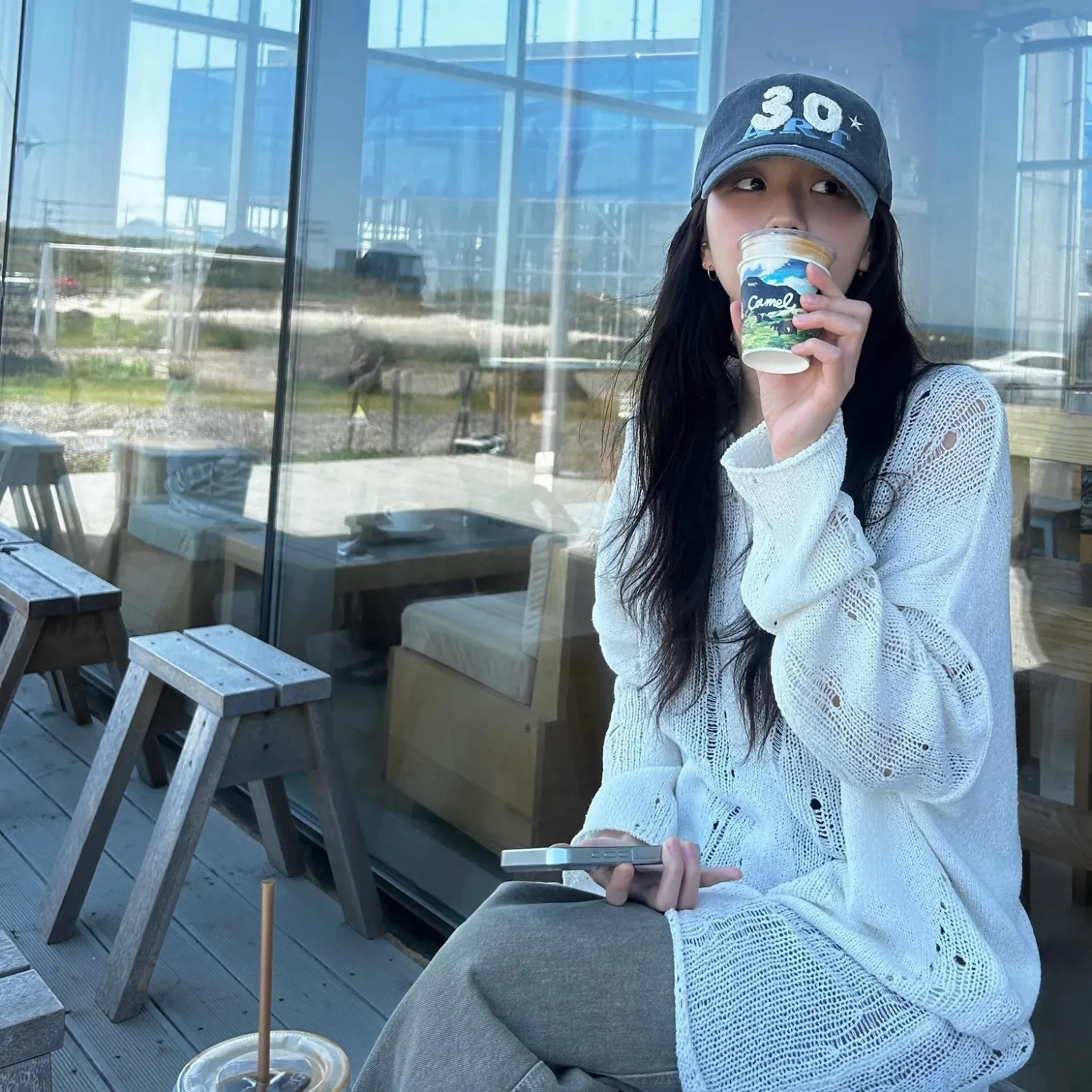 Momen yang diabadikan oleh penggemar Jisoo (BLACKPINK)