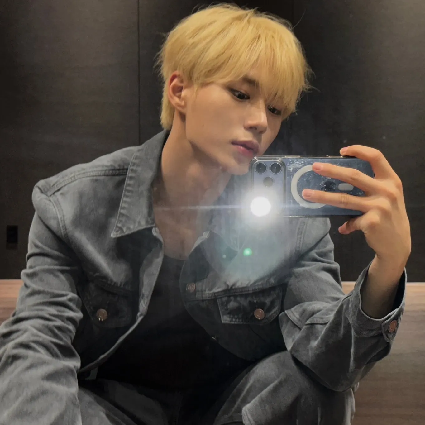 A moment captured by Kim Junseo (ALPHA DRIVE ONE)'s fan