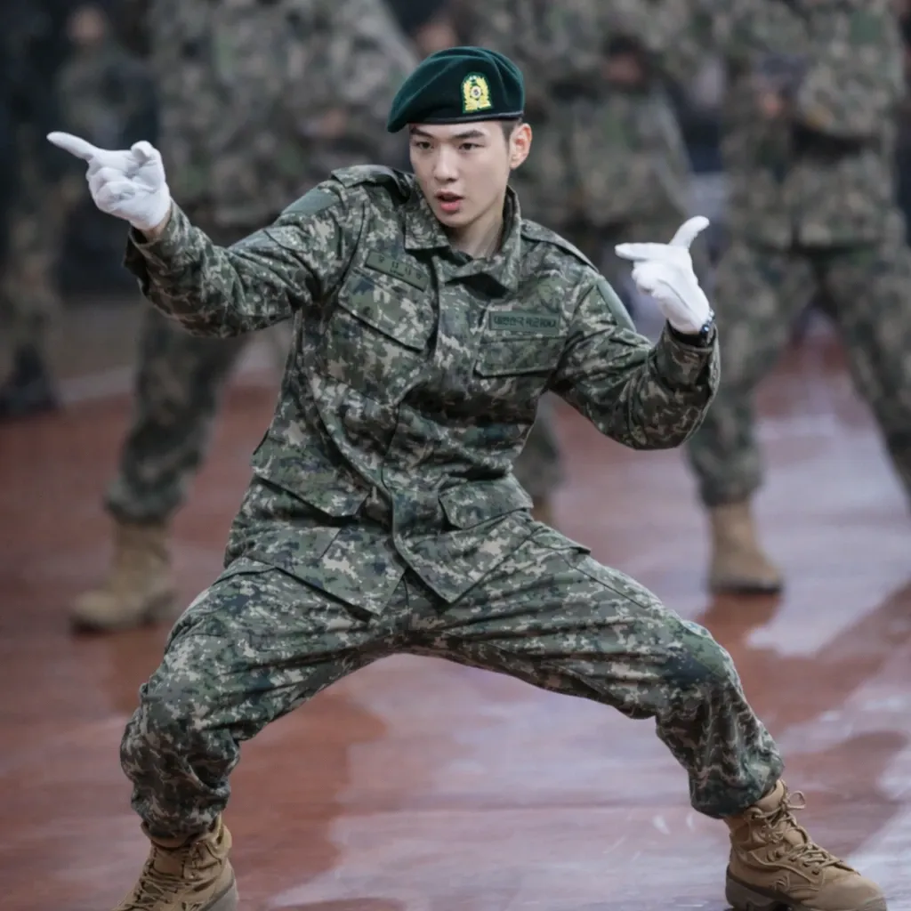 강다니엘의 비하인드 컷