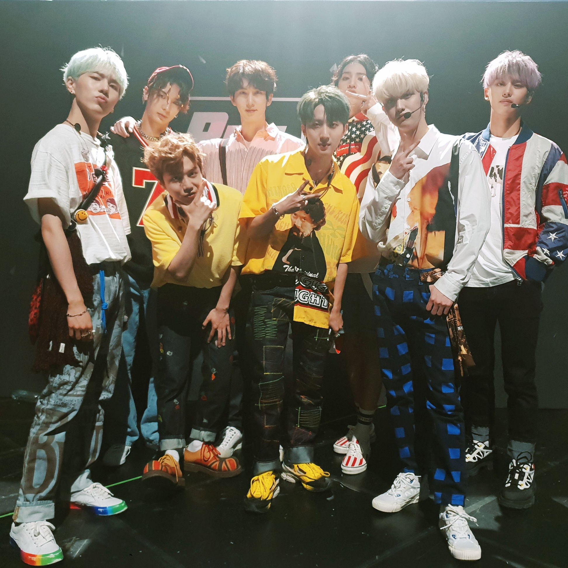 A moment captured by PENTAGON's fan