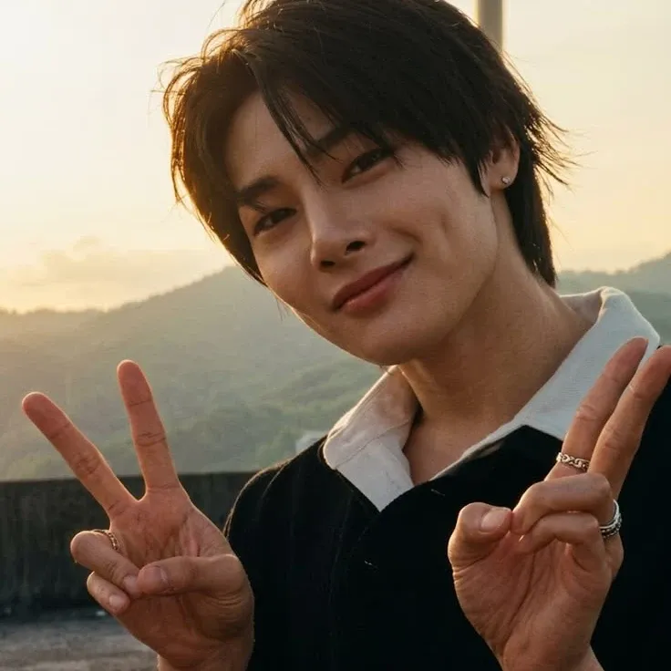 A moment captured by I.N (Stray Kids)'s fan