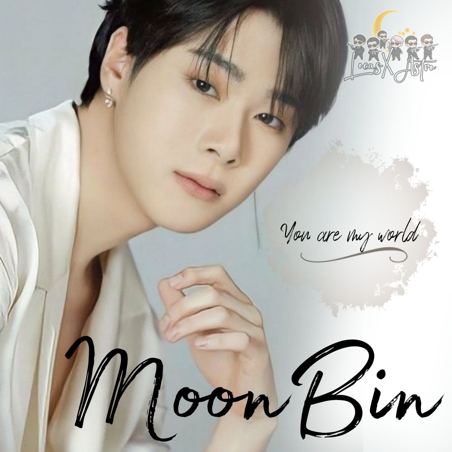 A moment captured by Moonbin (ASTRO)'s fan