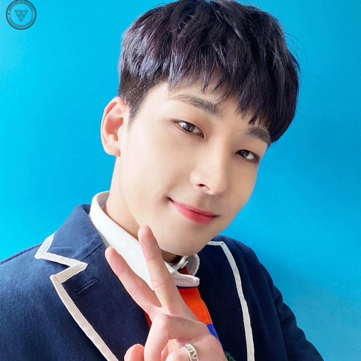 A moment captured by Wonwoo (SEVENTEEN)'s fan