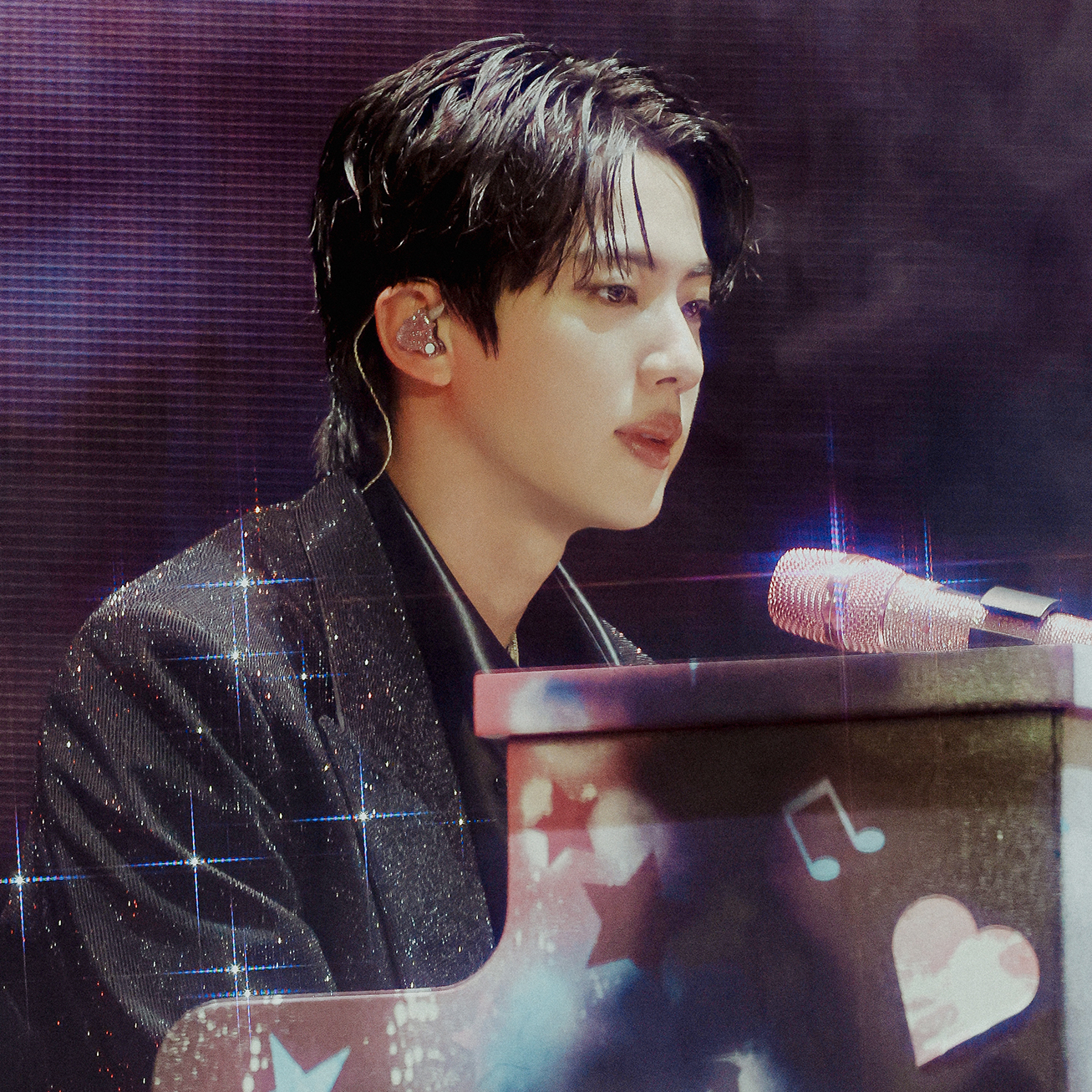 Recent activity shot of Jin (BTS)