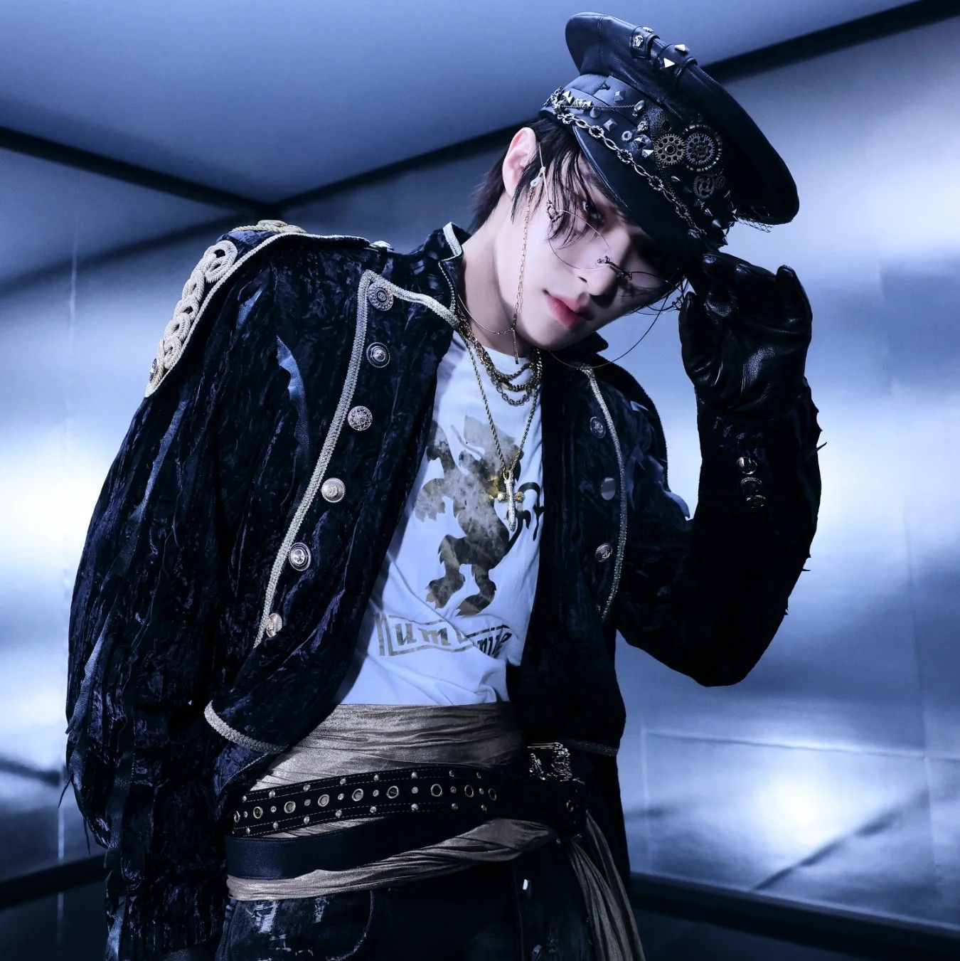 A moment captured by Mingi (ATEEZ)'s fan