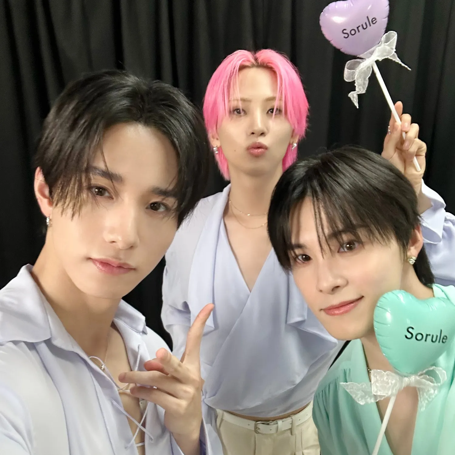 Recent activity shot of Sato Keigo (JO1)