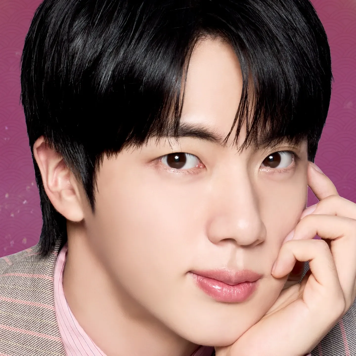 Recent activity shot of Jin (BTS)