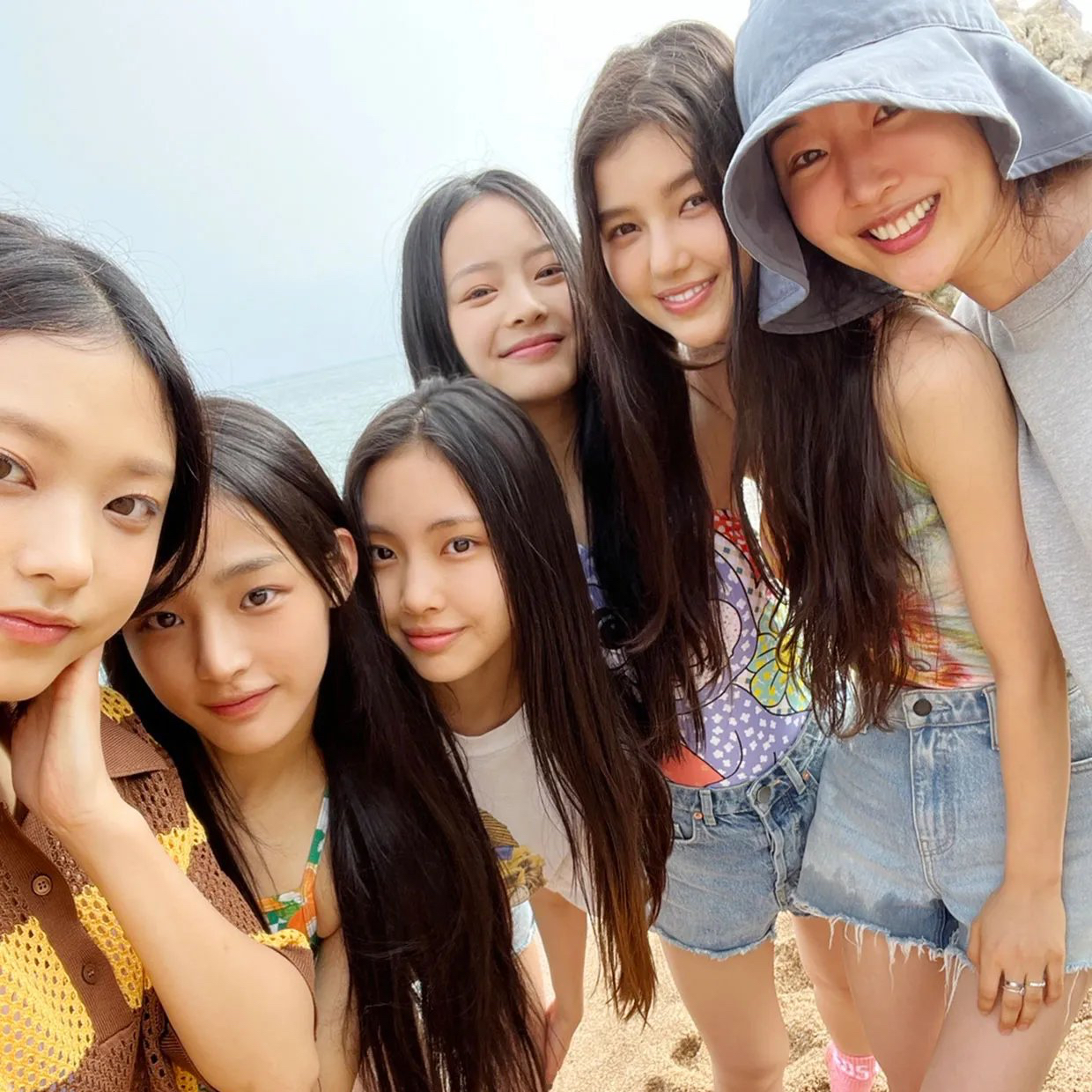 Recent activity shot of NewJeans