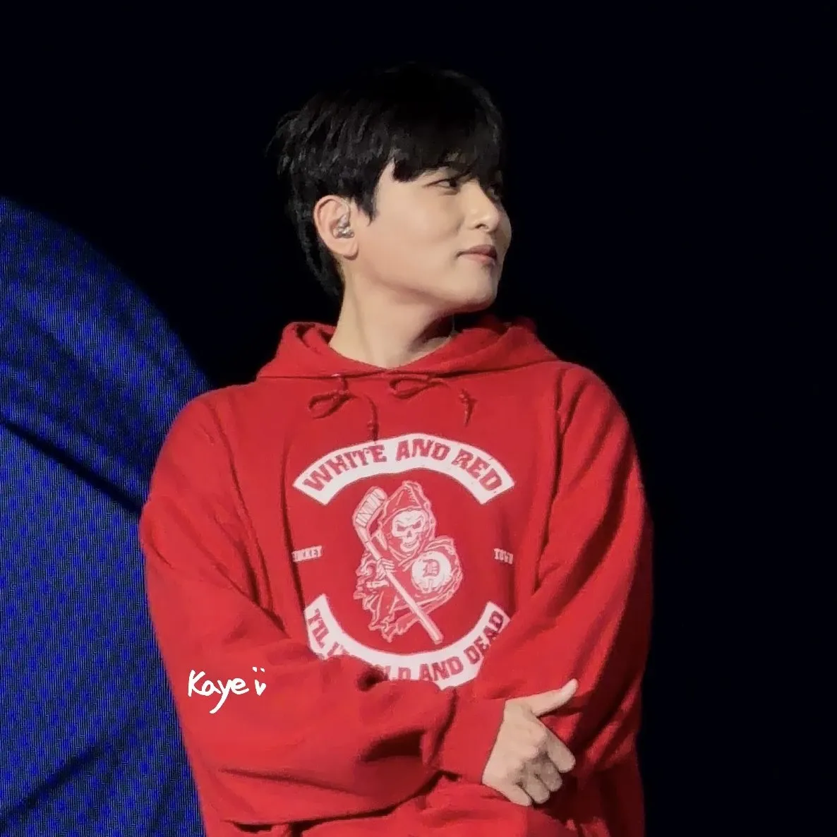 Behind-the-scenes cut of Ryeowook (Super Junior)