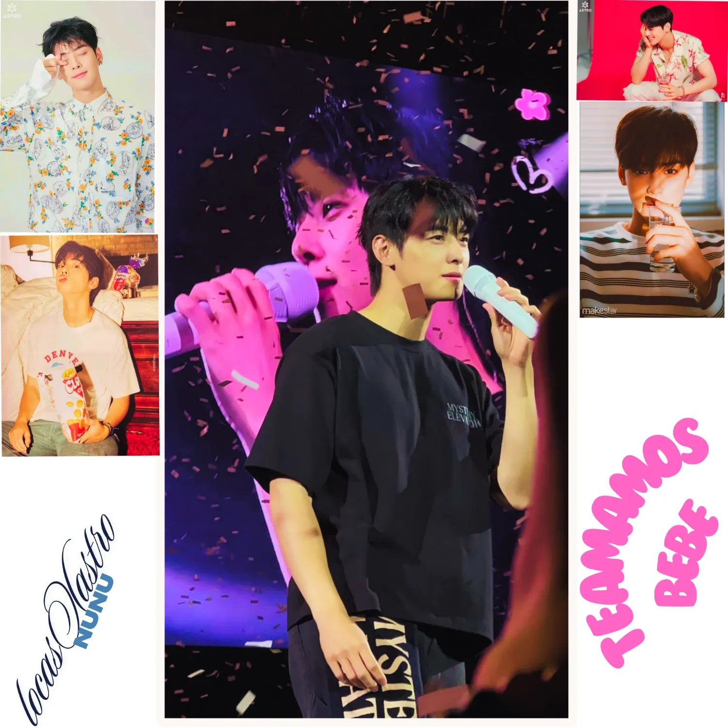 Recent activity shot of Eunwoo (ASTRO)