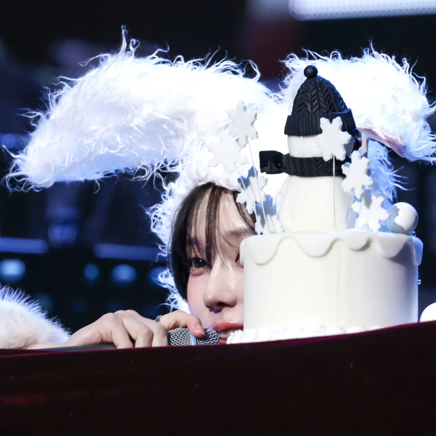 A moment captured by Winter (aespa)'s fan