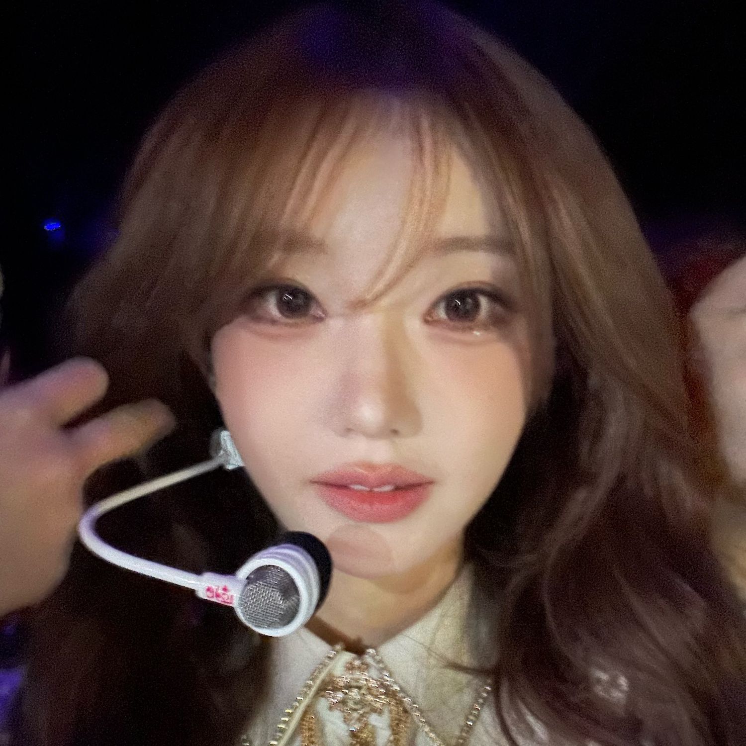 A moment captured by QWER's fan