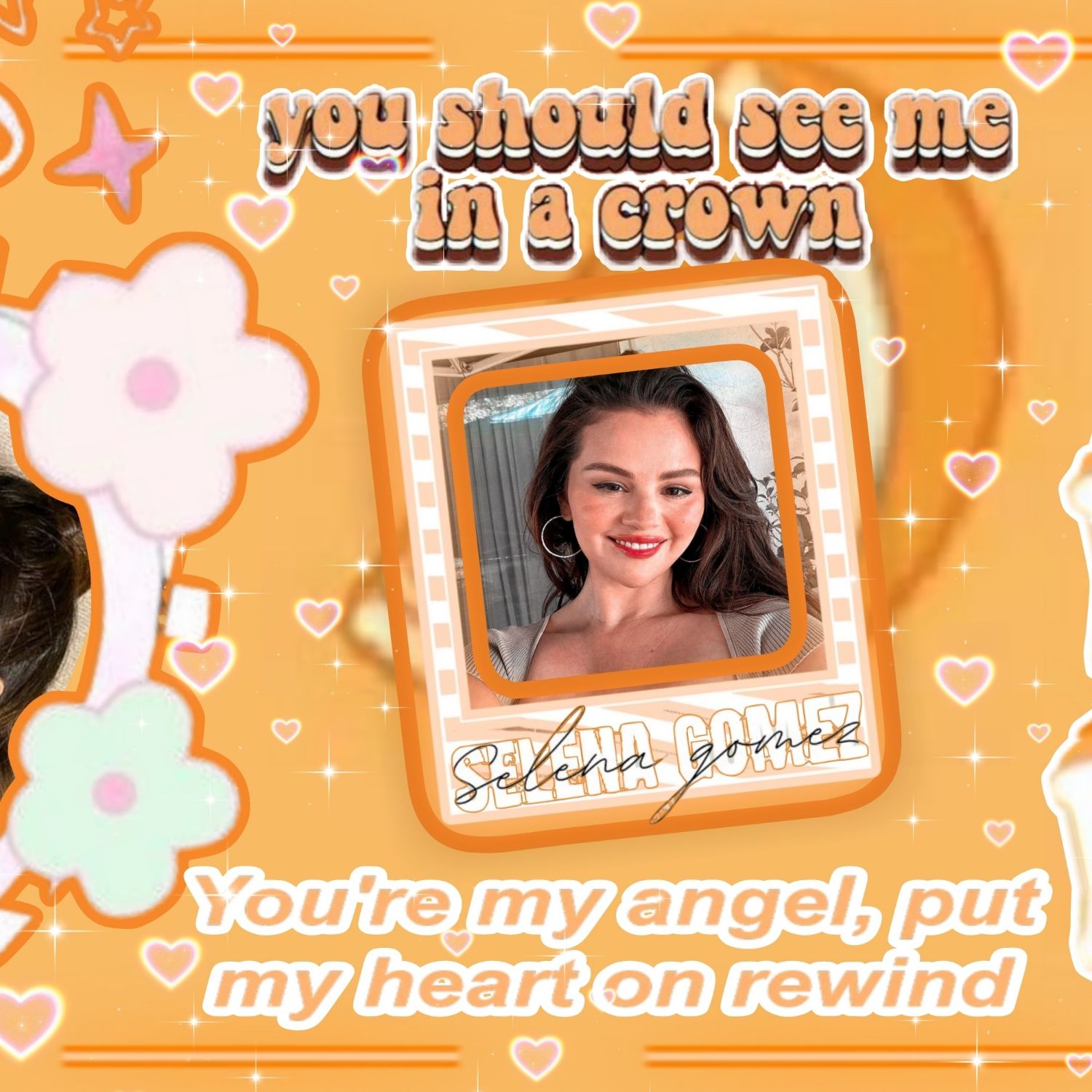 A moment captured by Selena Gomez's fan