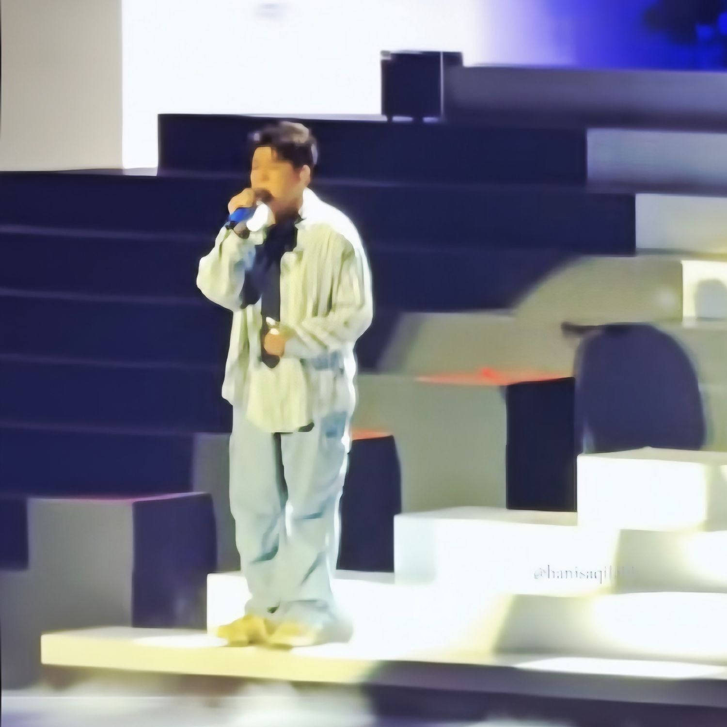 Recent activity shot of Shindong (Super Junior)