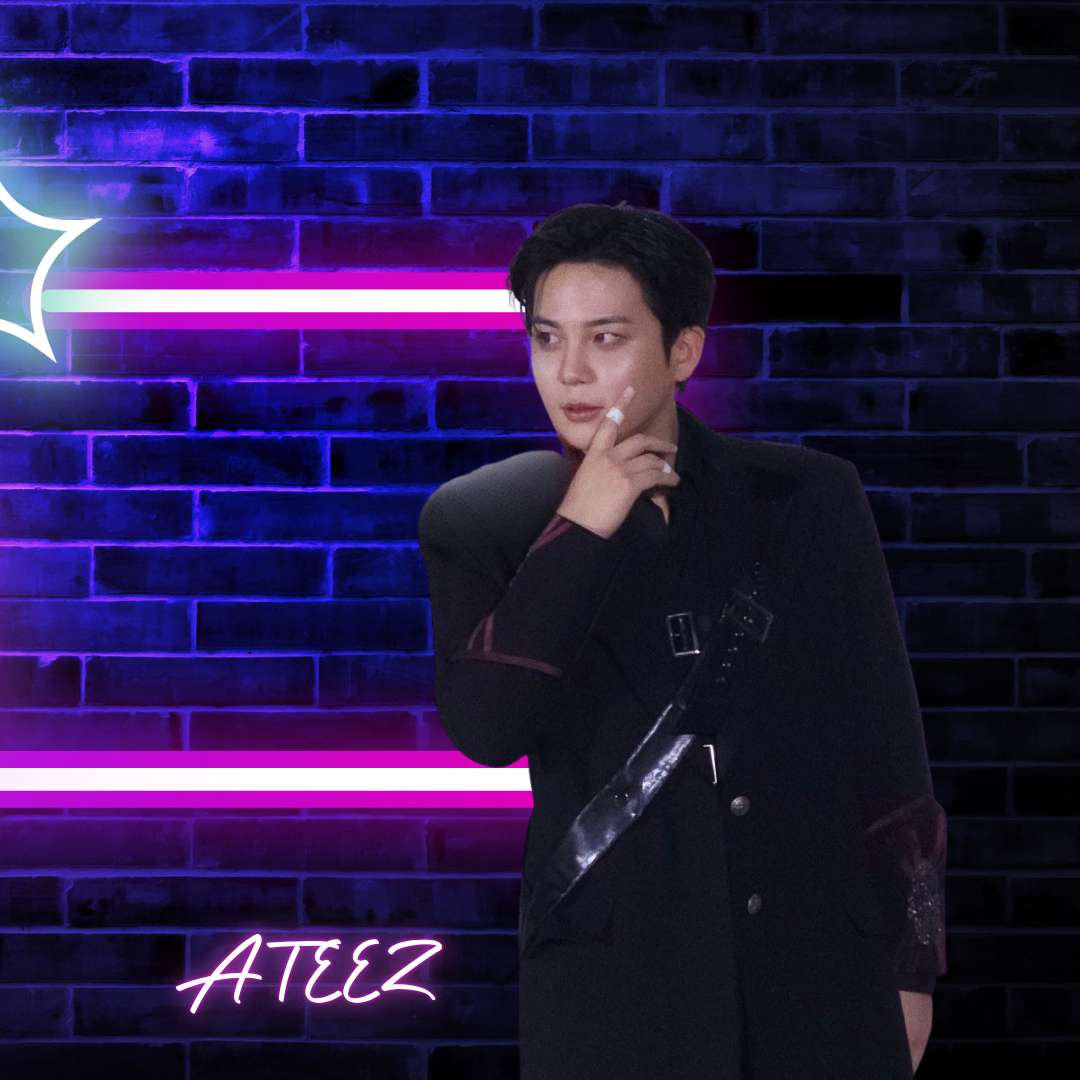 A moment captured by Jongho (ATEEZ)'s fan