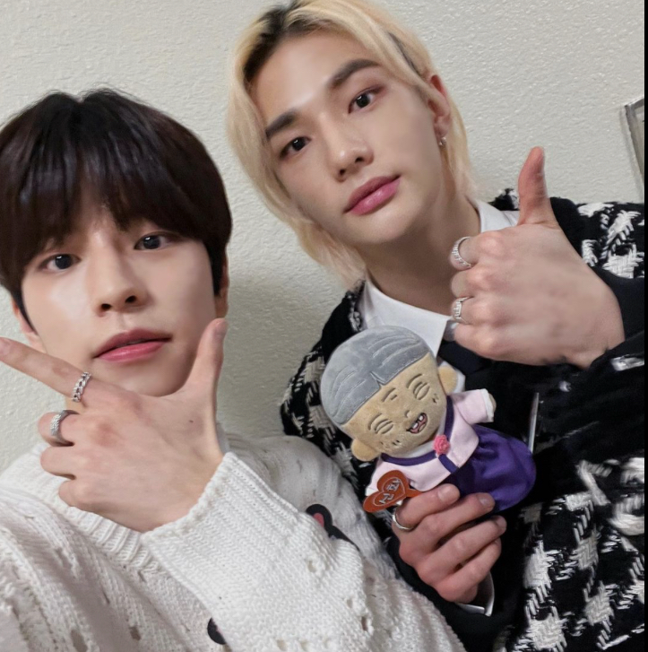 Behind-the-scenes cut of Hyunjin (Stray Kids)