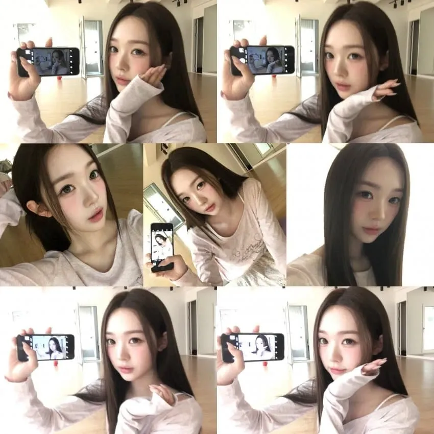 A moment captured by tripleS's fan