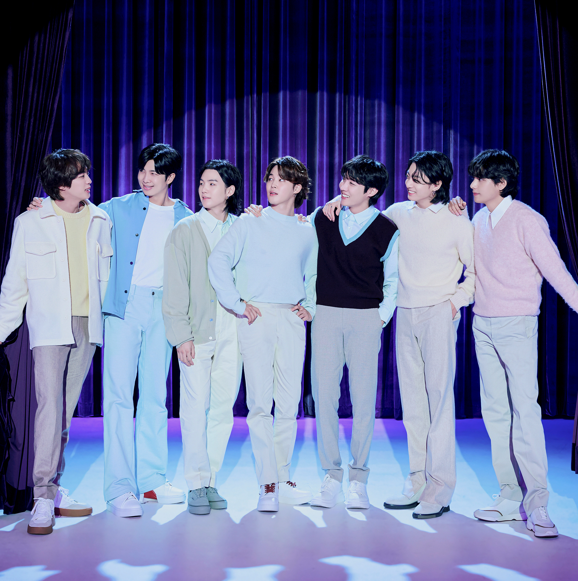 방탄소년단의 비하인드 컷