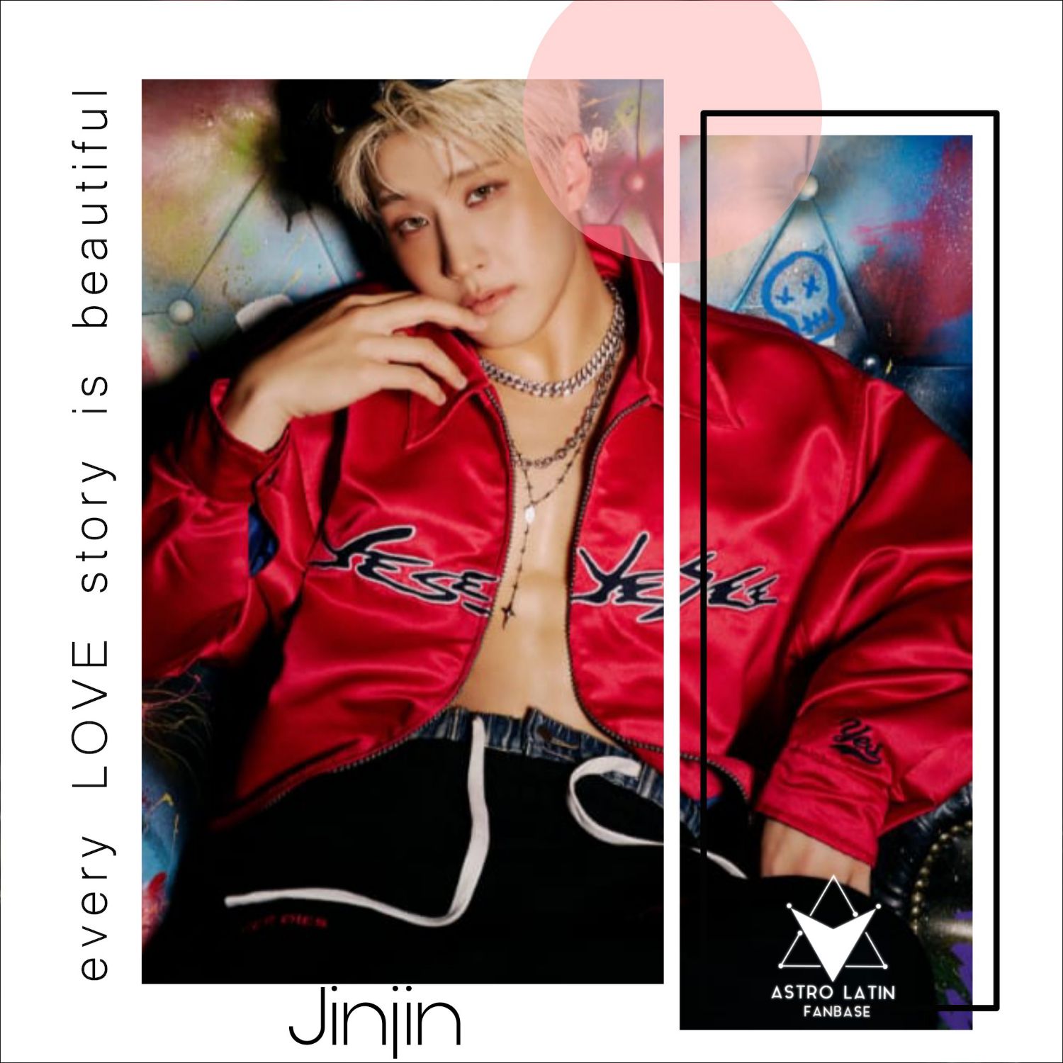 A moment captured by Jinjin (ASTRO)'s fan