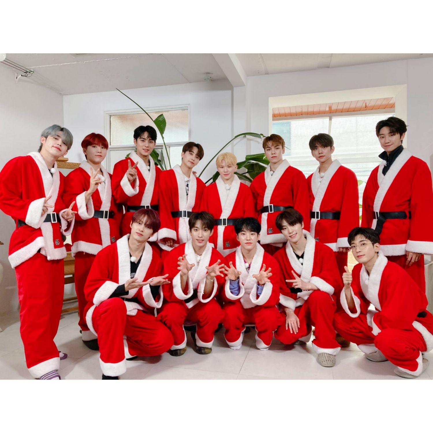 SEVENTEEN的幕後花絮