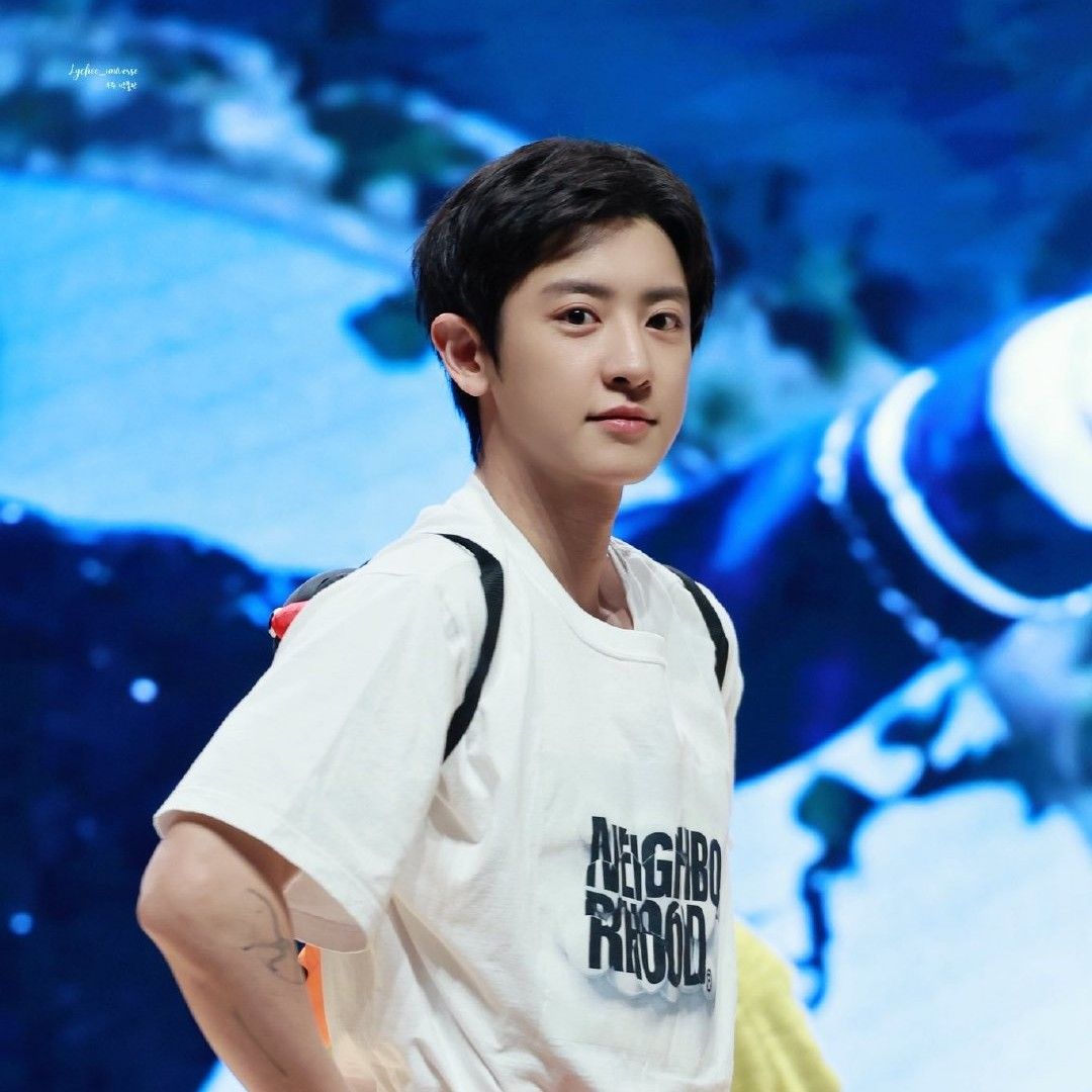 燦烈 (EXO)粉絲拍下的瞬間