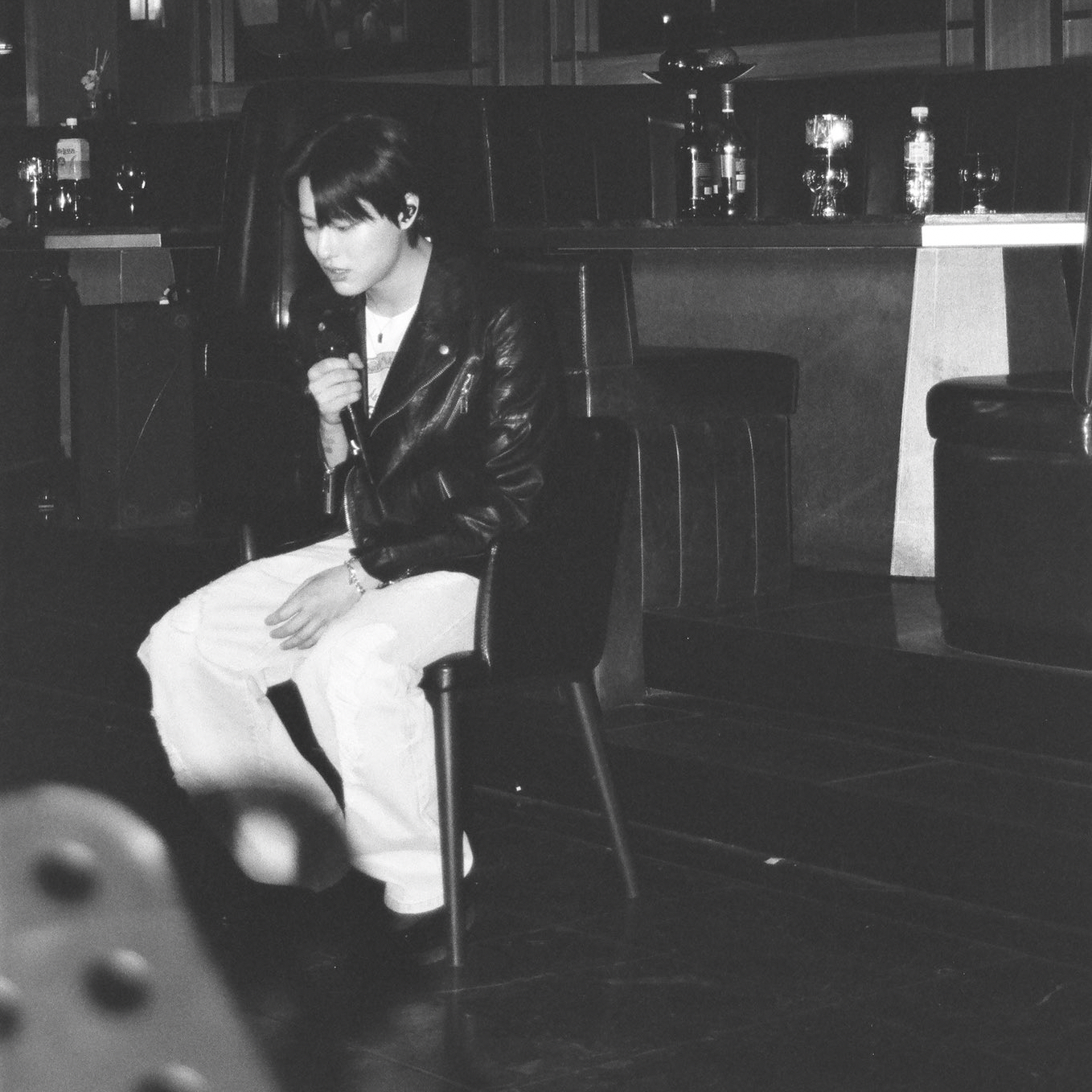 A moment captured by WOODZ's fan