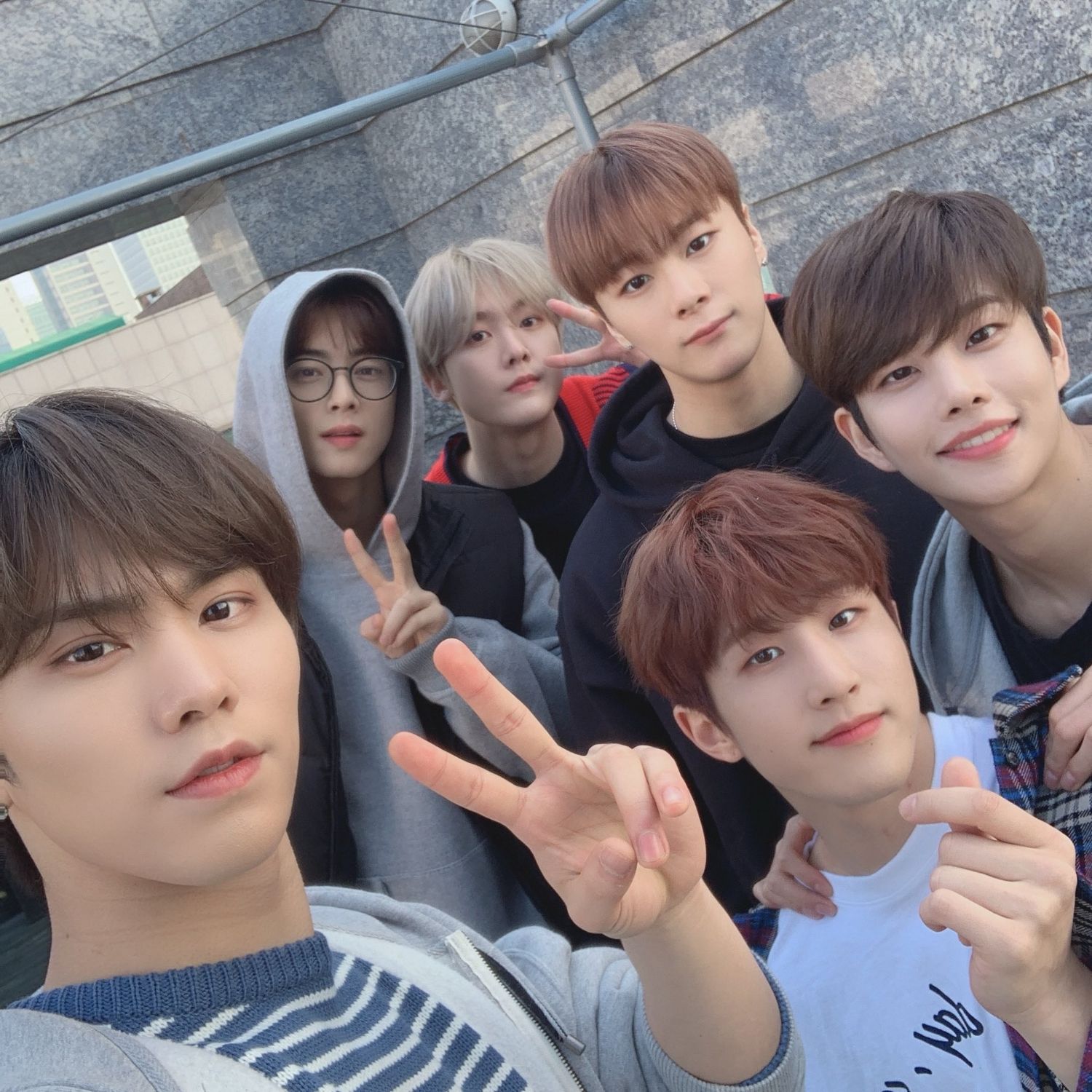 ASTRO粉絲拍下的瞬間