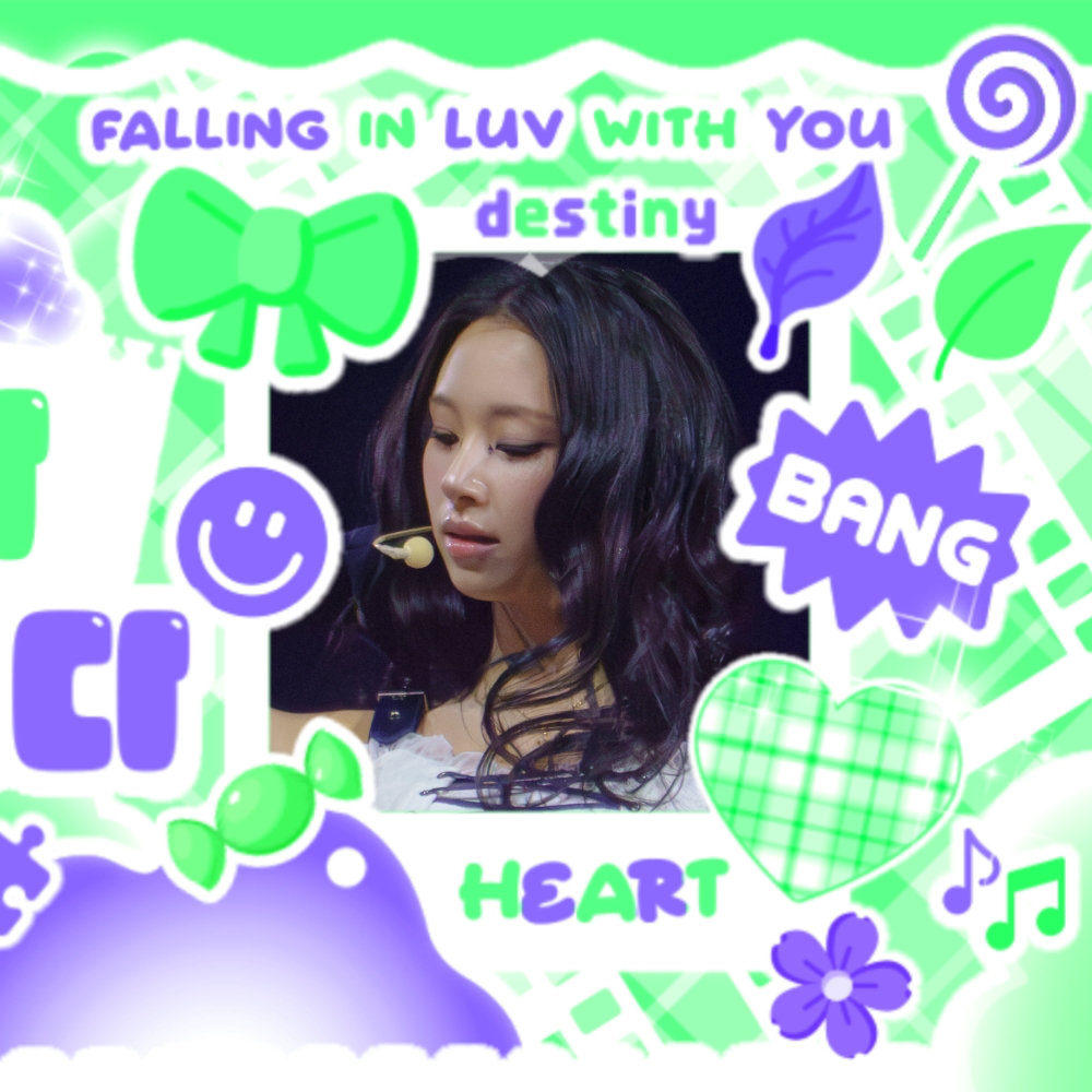 Recent activity shot of Chaeyoung (TWICE)