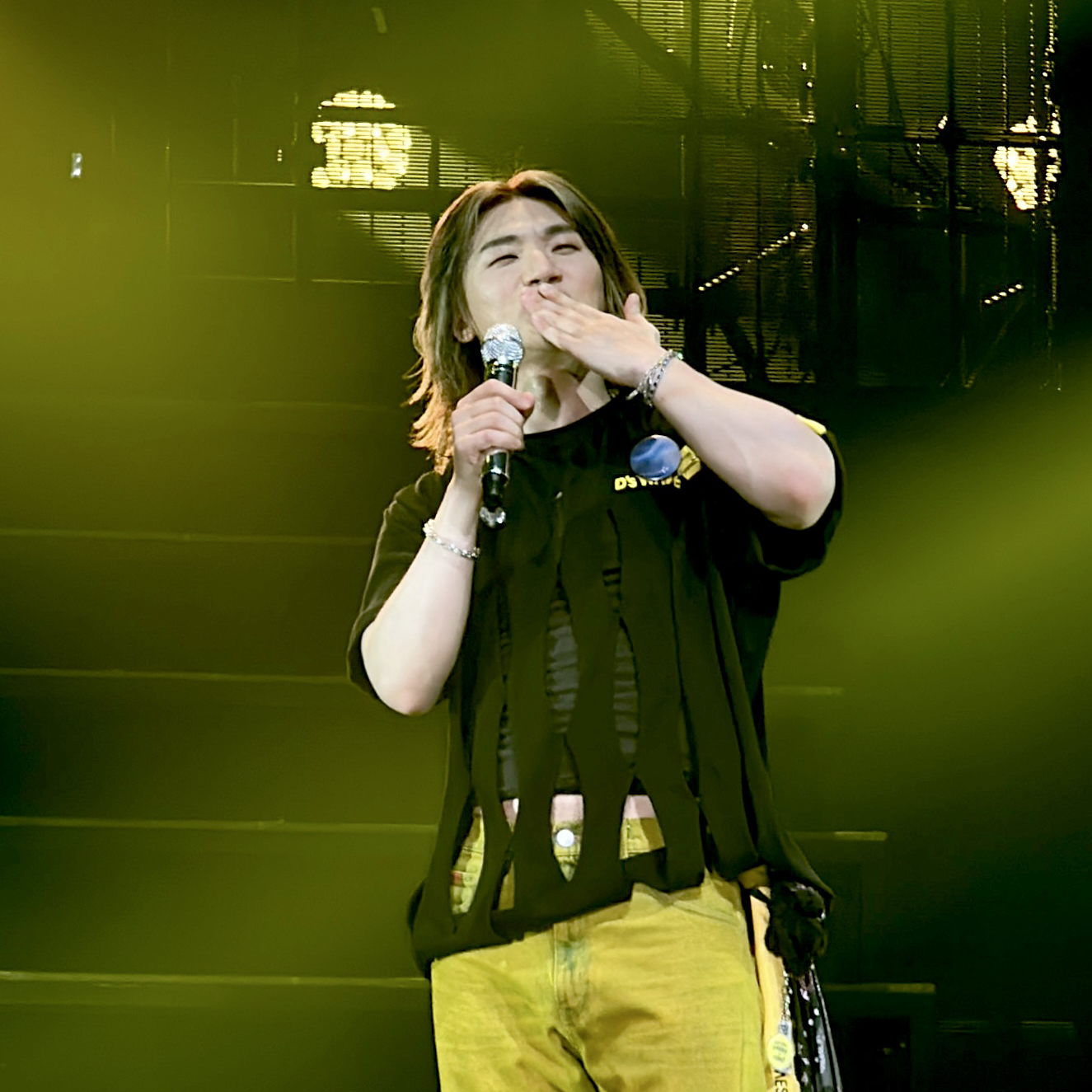 A moment captured by Daesung (BIGBANG)'s fan