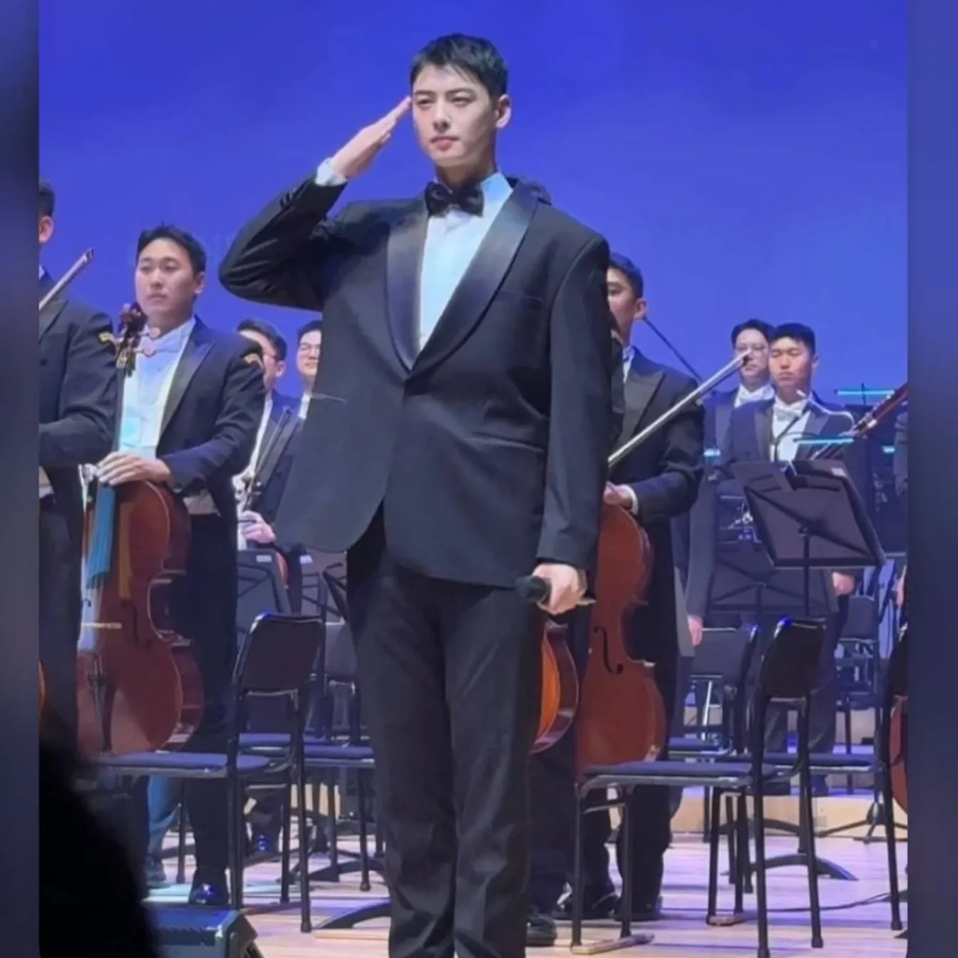 Recent activity shot of Eunwoo (ASTRO)