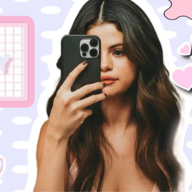 A moment captured by Selena Gomez's fan