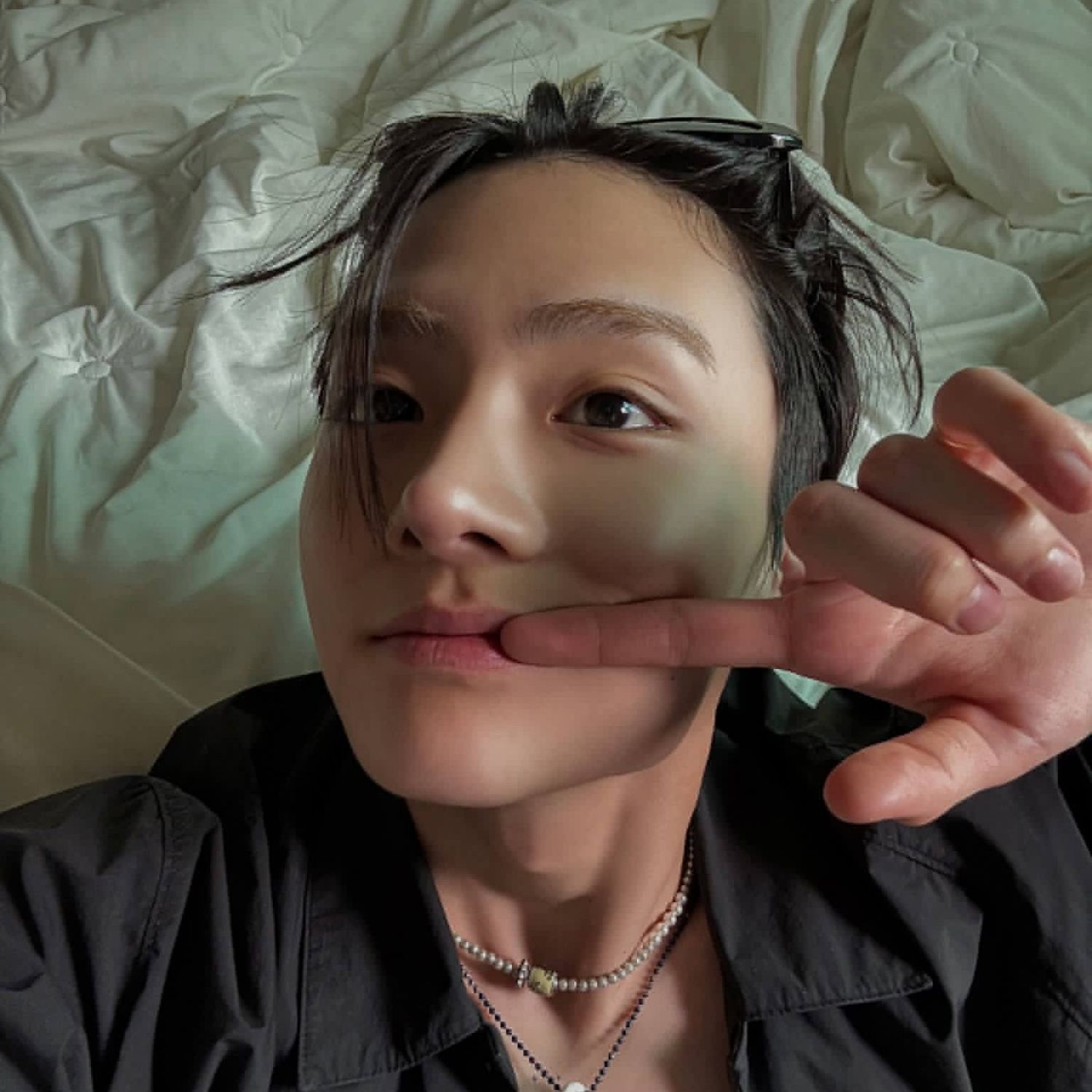 Behind-the-scenes cut of Lee Sangwon (ALPHA DRIVE ONE)