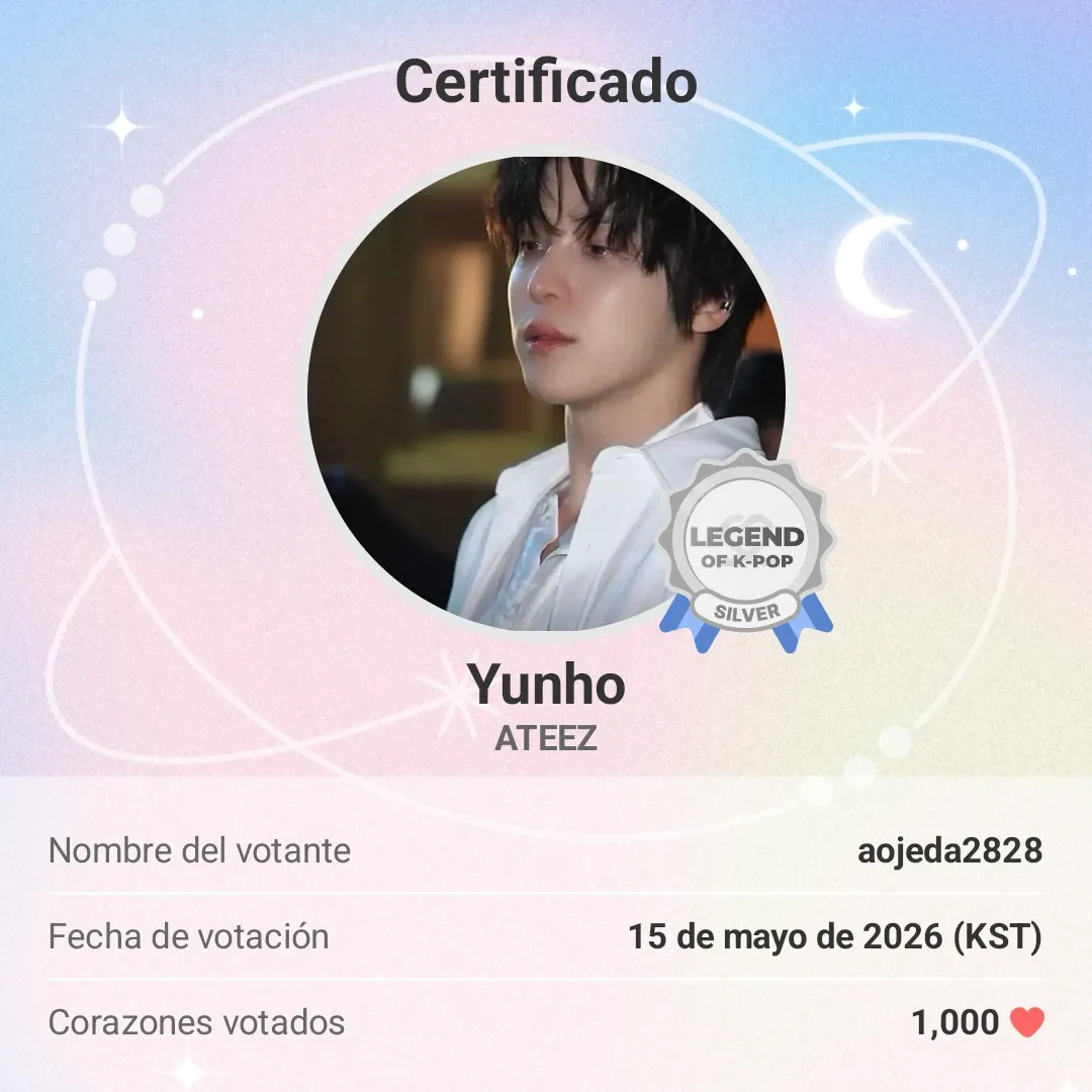 A moment captured by Yunho (ATEEZ)'s fan