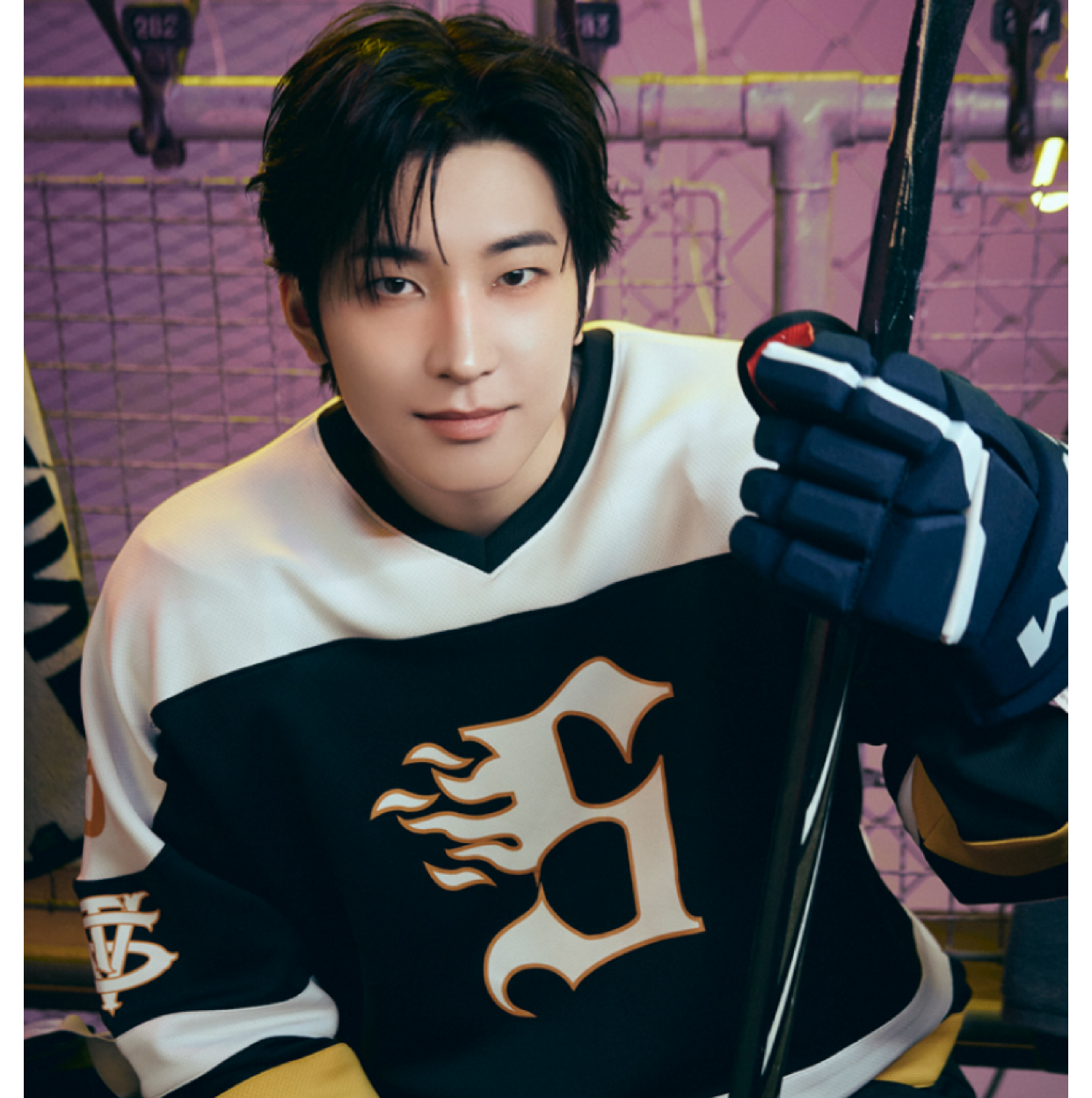 A moment captured by Wonwoo (SEVENTEEN)'s fan