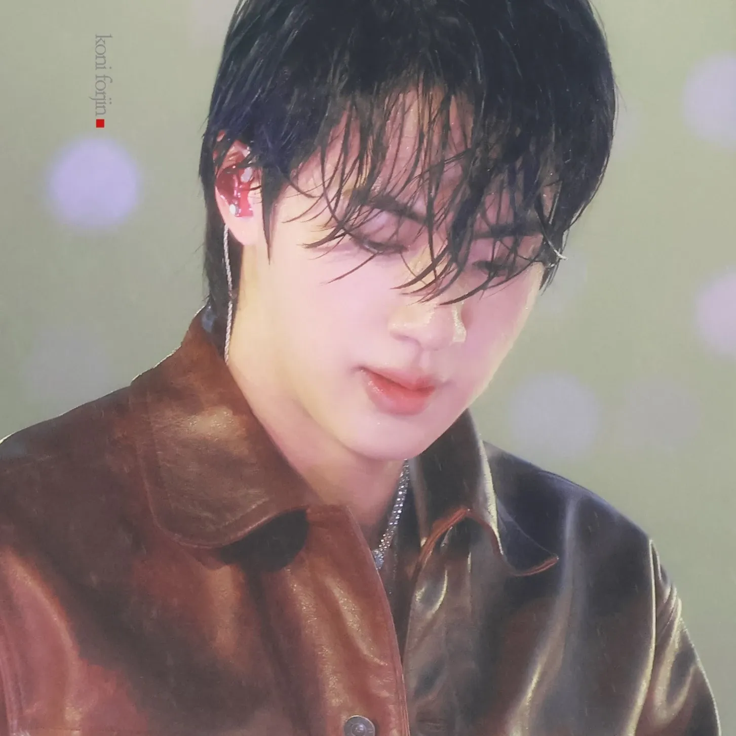 Foto terbaru Jin (BTS)